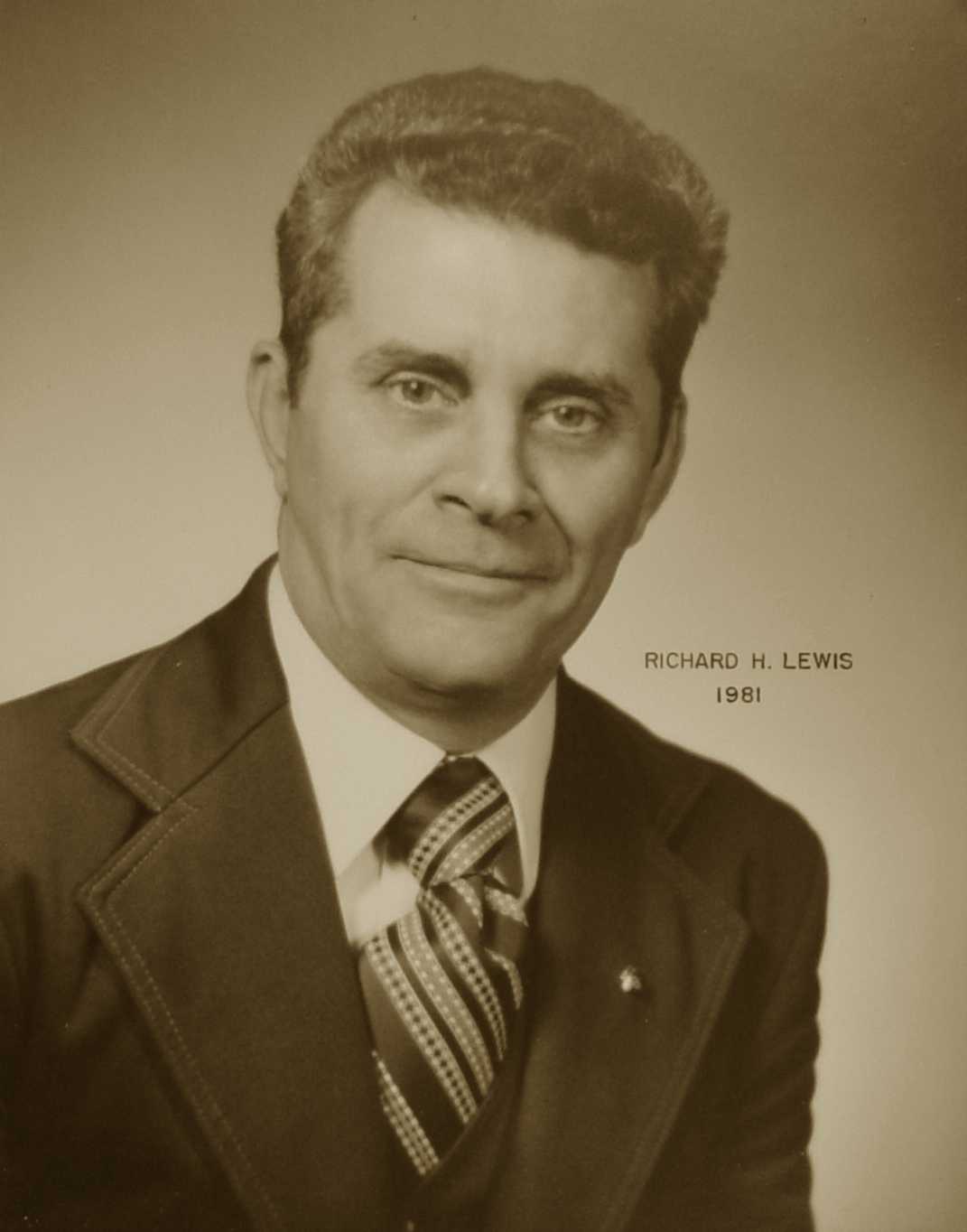 Richard H. Lewis, 1981