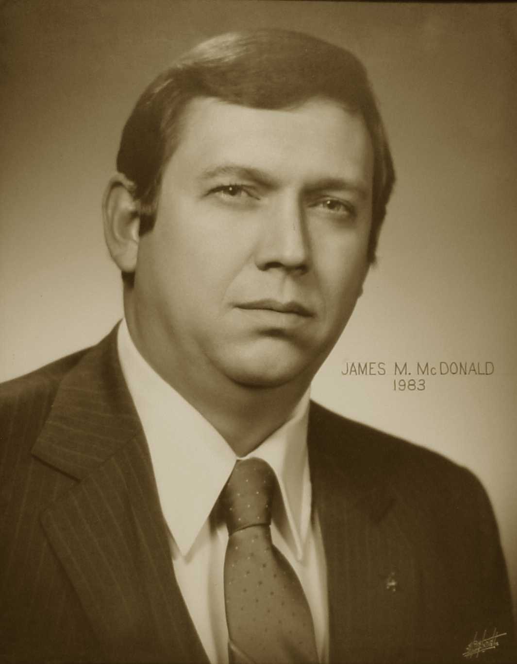 James M. McDonald, 1983
