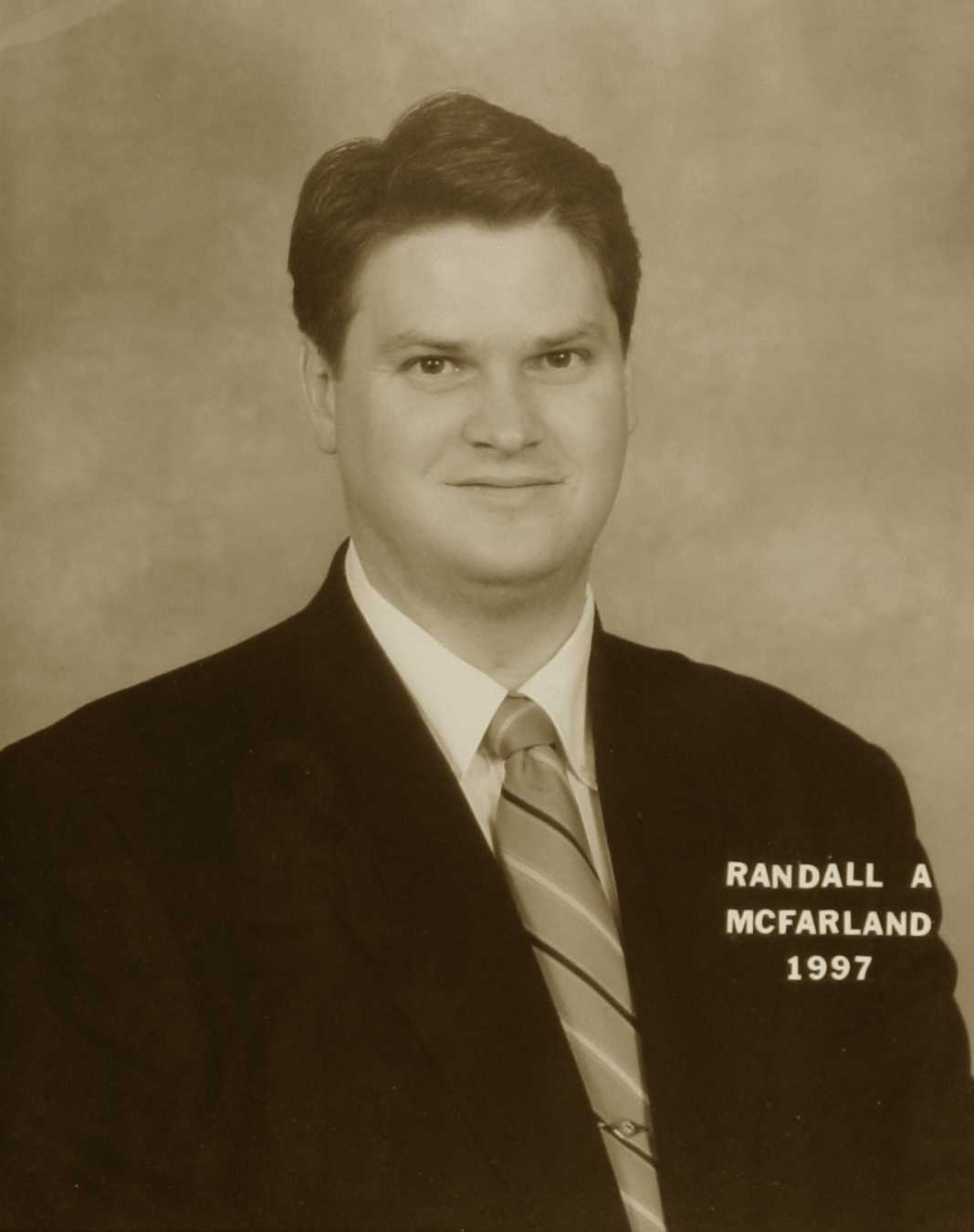 Randall A. McFarland, 1997