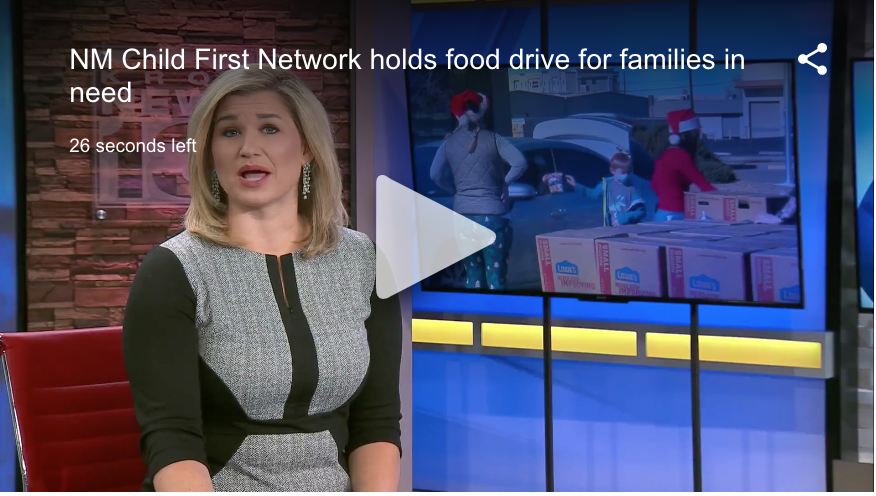 IN THE NEWS: NM Child First Network holds food drive for families in need