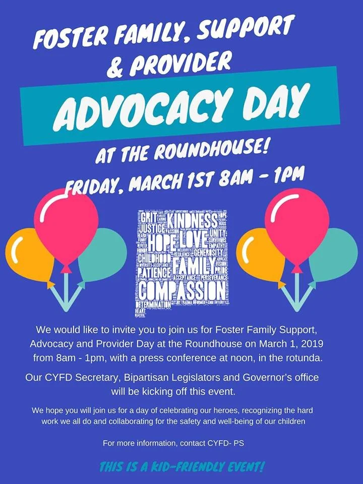 Foster Family, Support and Provider Advocacy Day at the Roundhouse