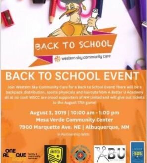 Back-to-school supply drives for your kiddos!