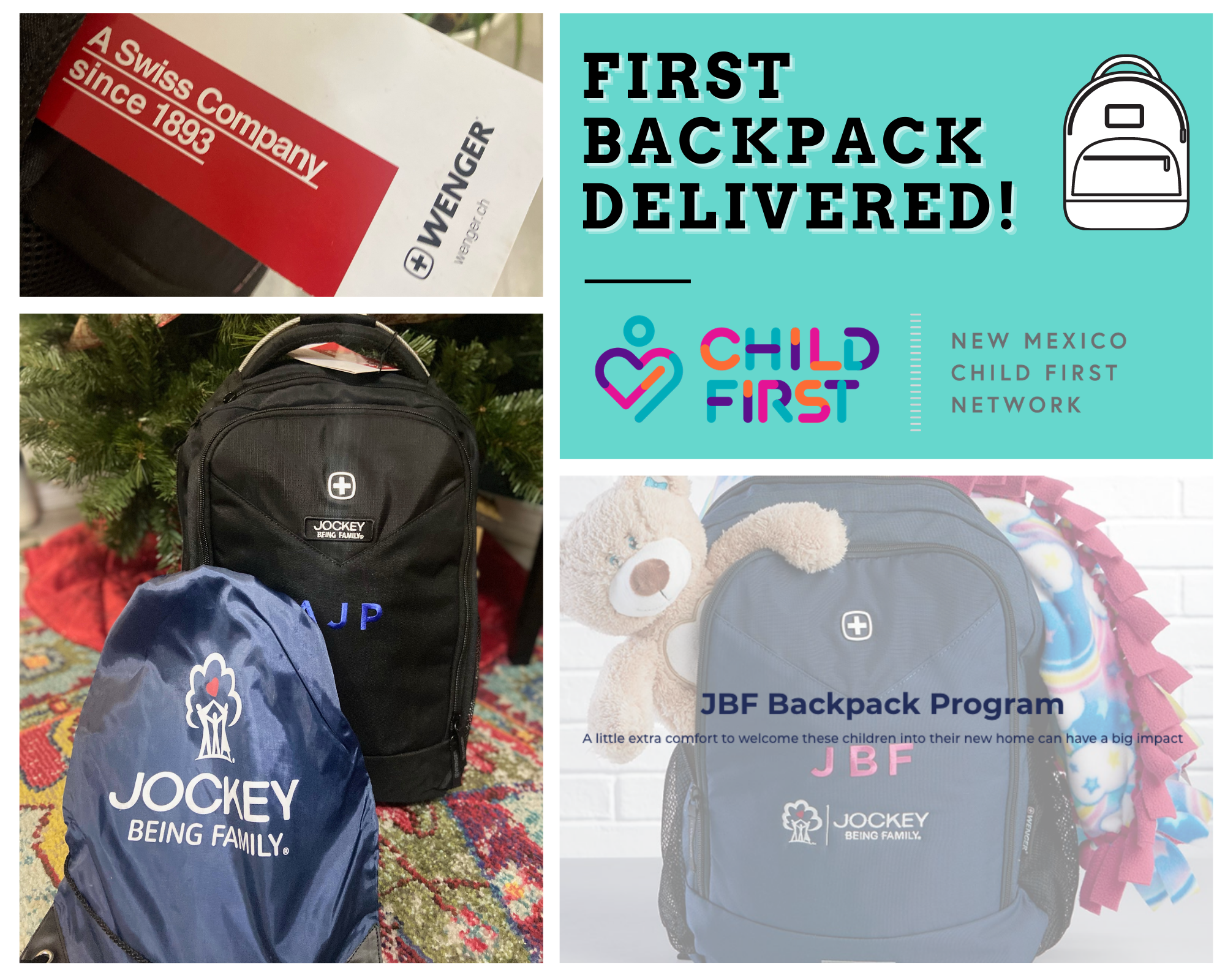 First "Jockey Being Family" Backpack is Out For Delivery