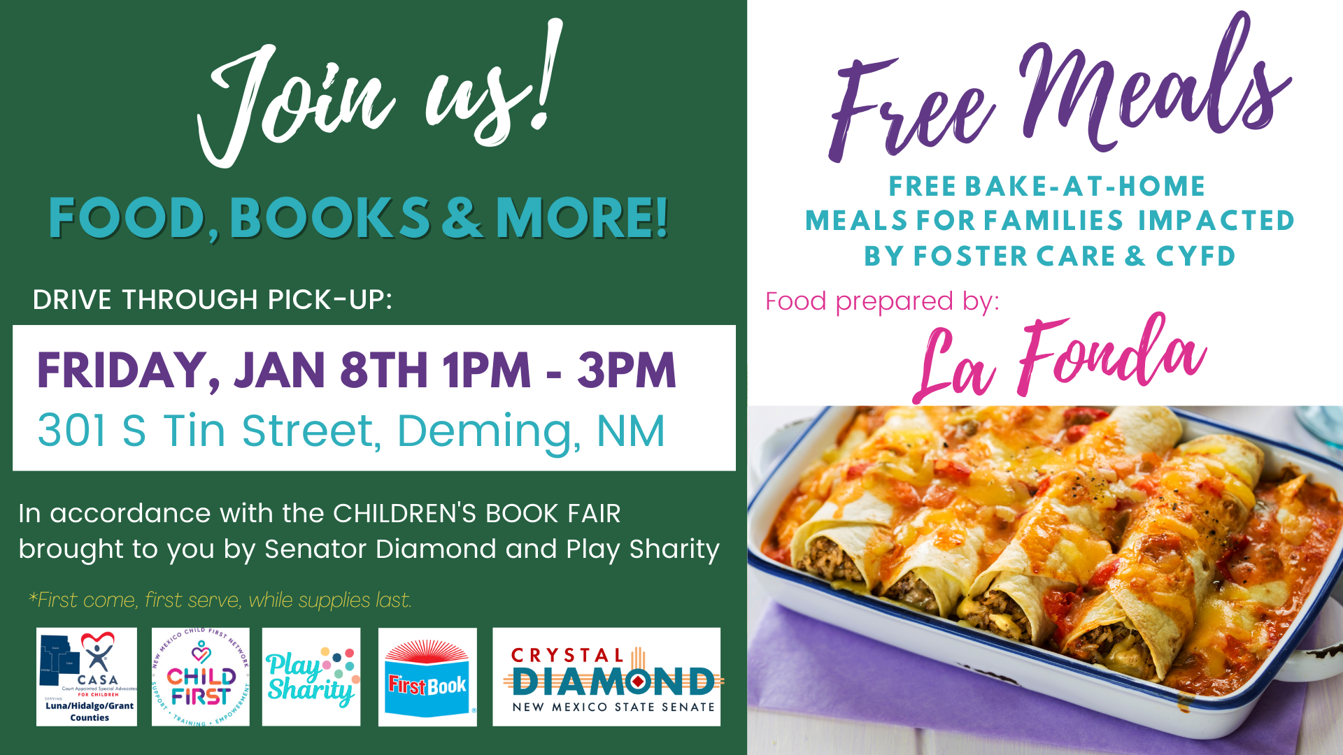 DEMING: Food for Families Impacted by Foster Care