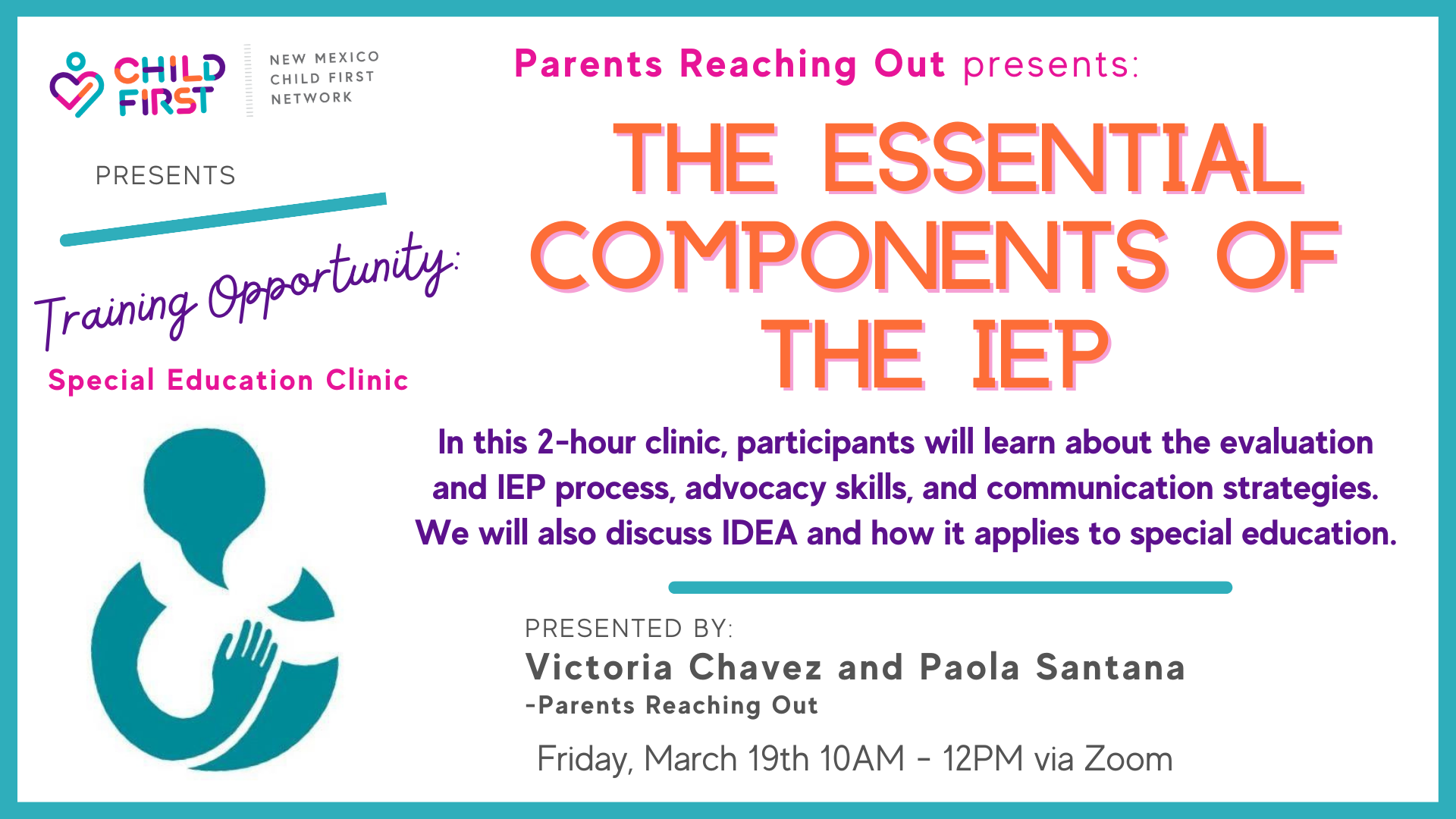 TRAINING: "The Essential Components of The IEP”