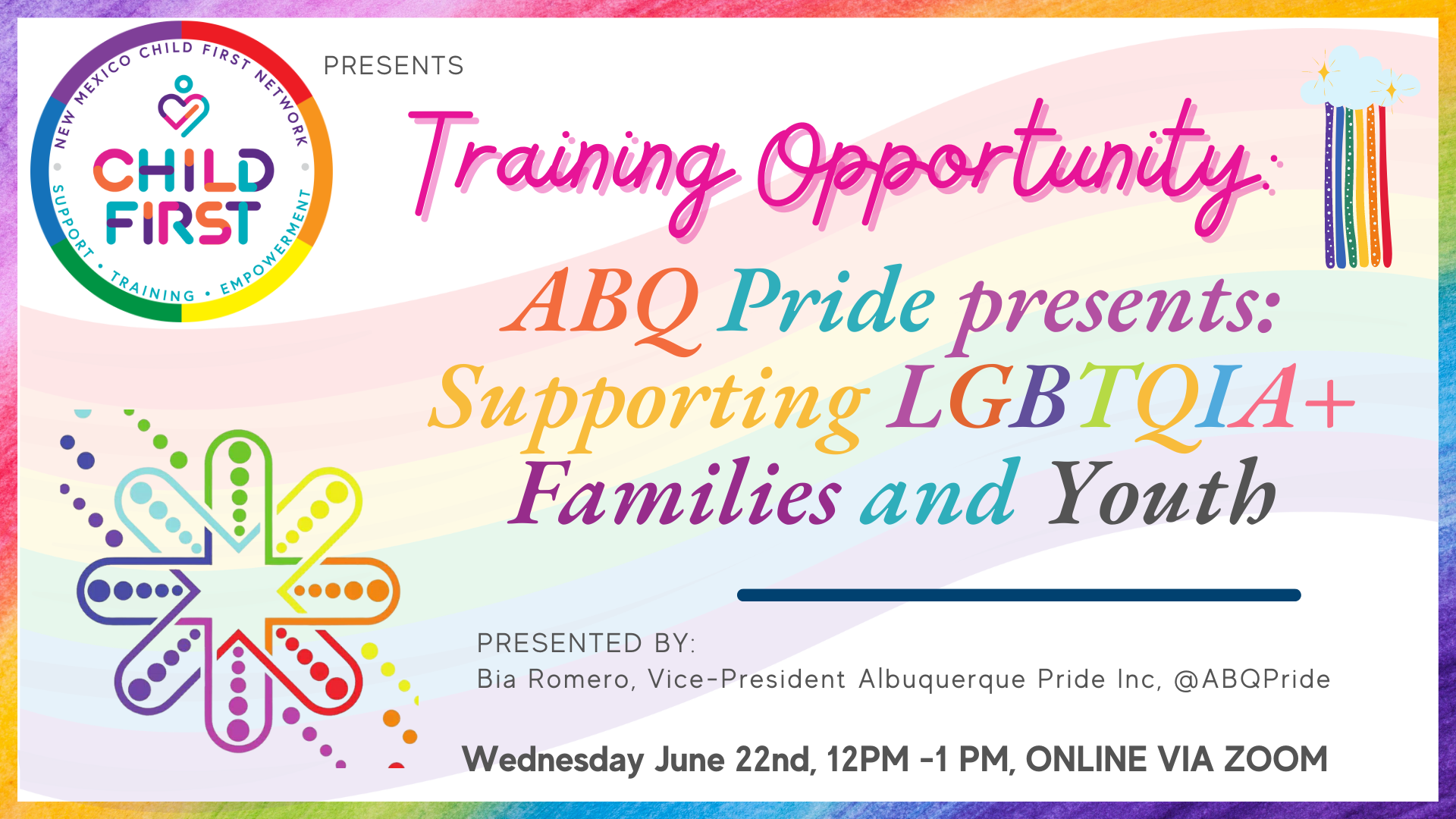 TRAINING: Supporting LGBTQ+ Youth and Families Impacted by the Foster Care System