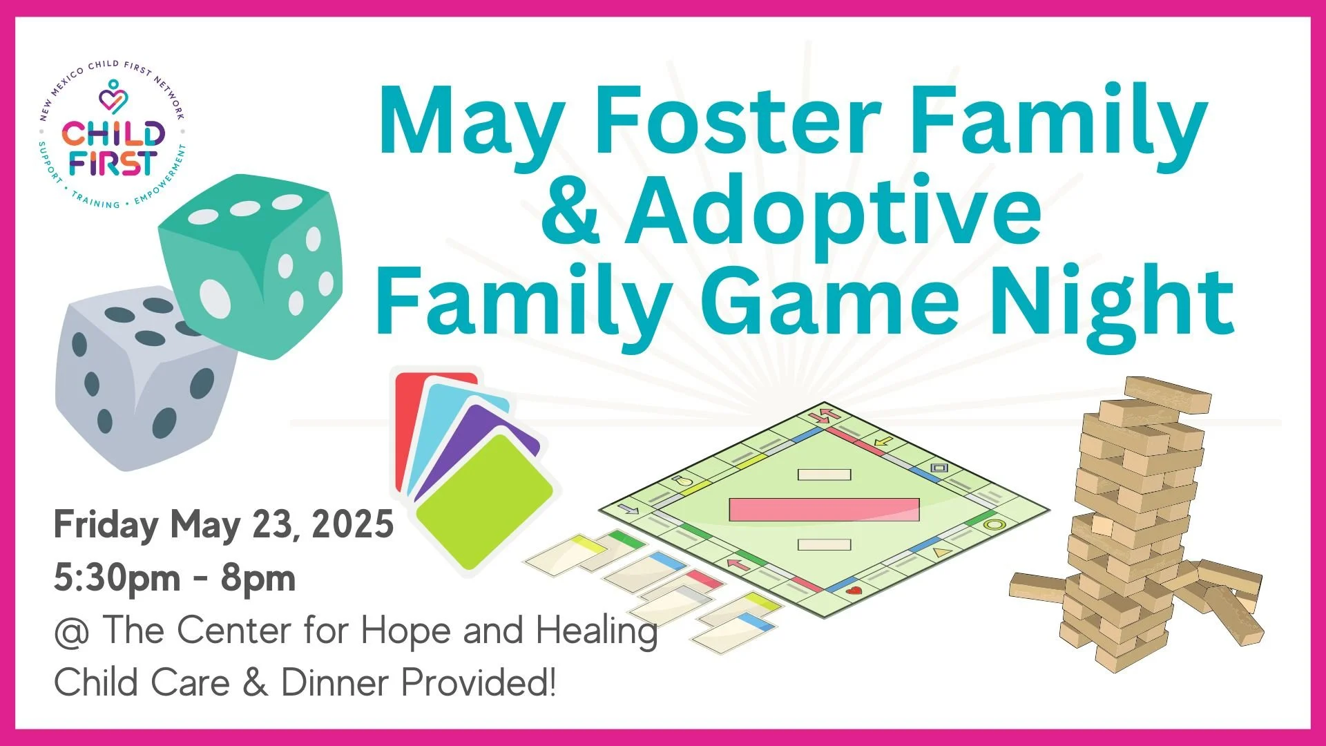 Join us for Family Game Night - Friday, May 23 2025