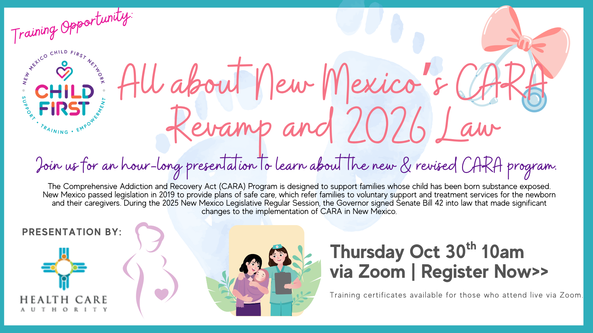 Q&amp;A: CARA + PLAN OF SAFE CARE NM REVAMP 2.0