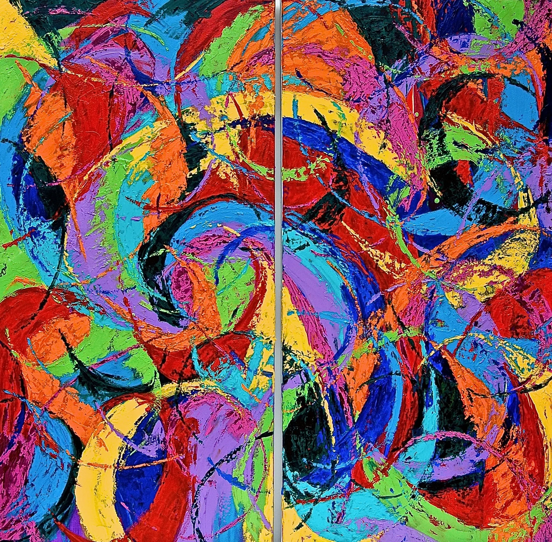 acrylic on canvas
