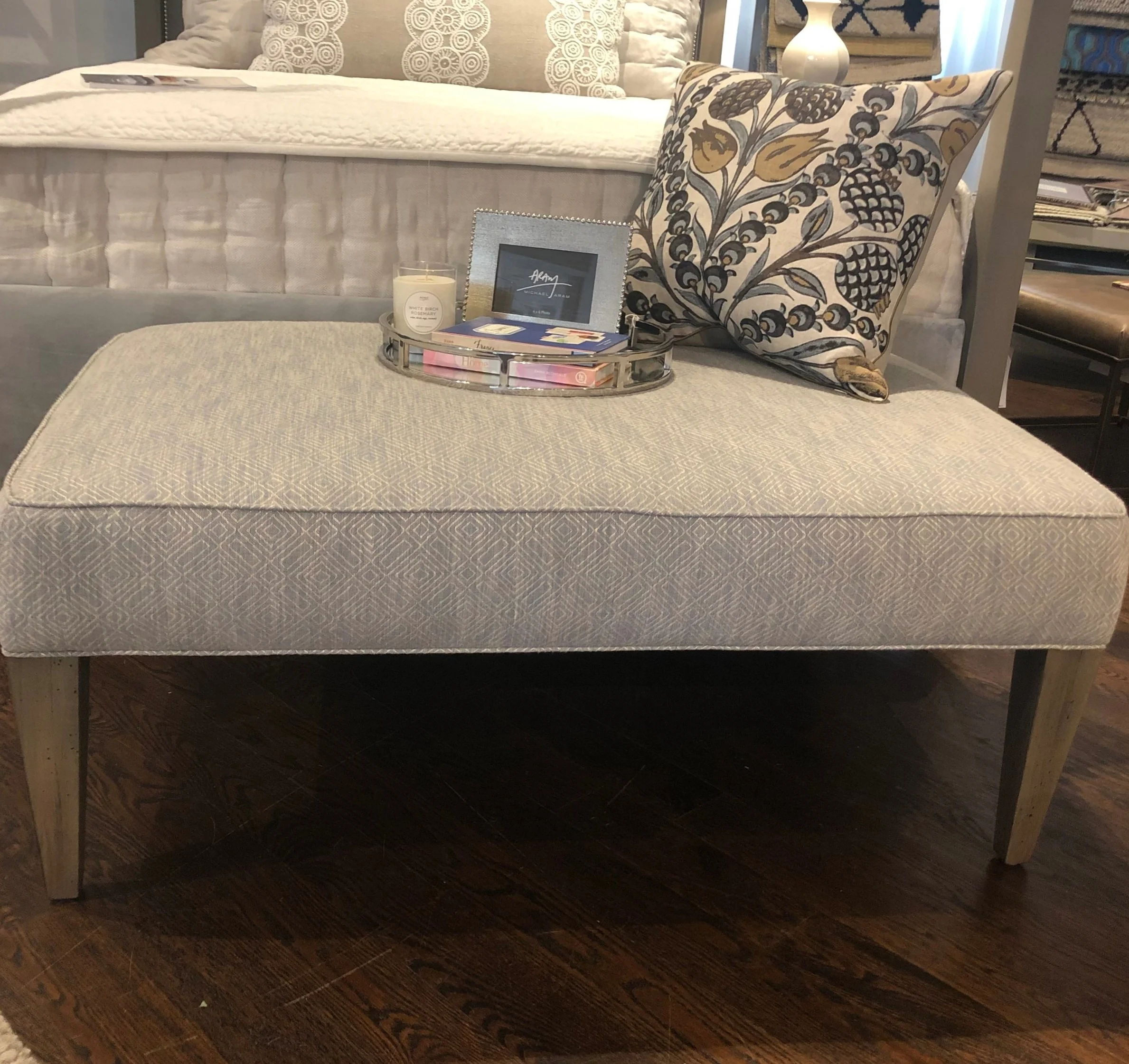 Upholstered Ottoman - Now $620!