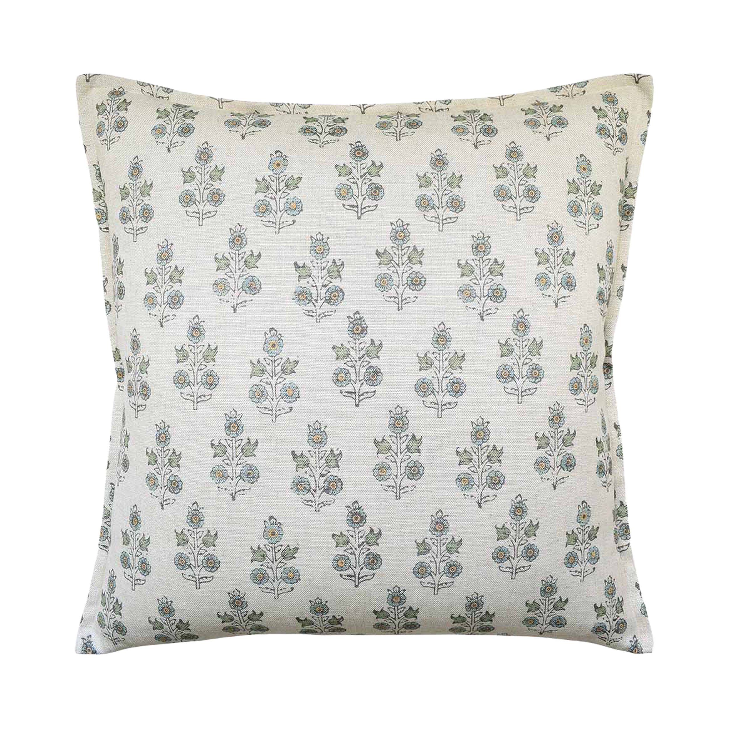 poppy sprig pillow Aqua.jpg