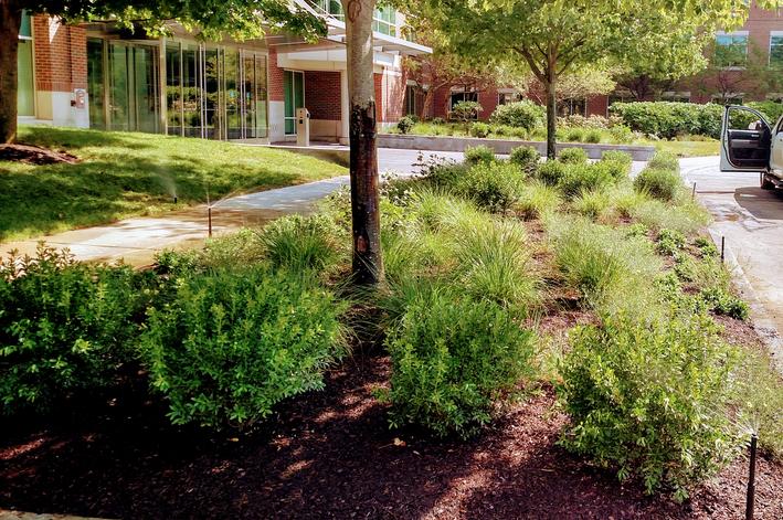 Industrial Park Landscaping Maintenance