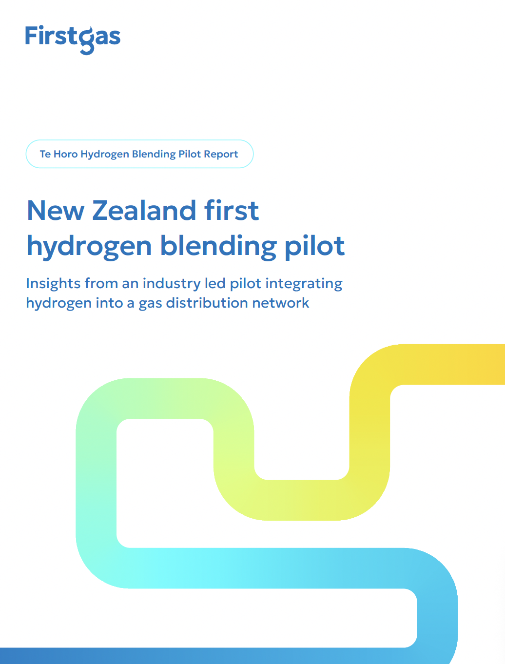 Te Horo Hydrogen Blending Pilot Report