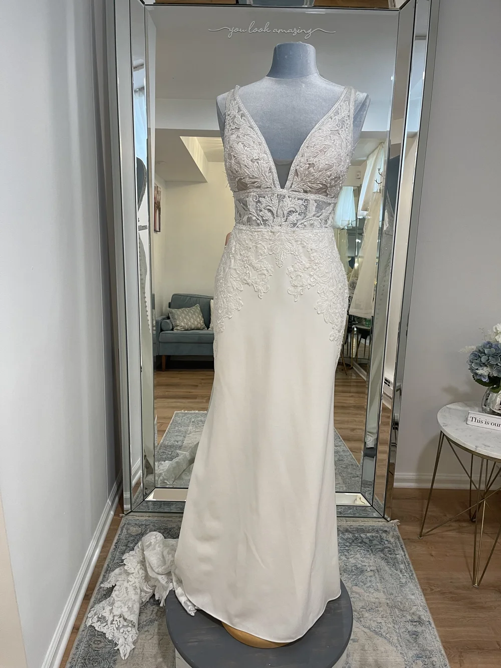 D3254 by Essense of Australia  Bridal Shop in Saratoga Springs | Lily  Saratoga