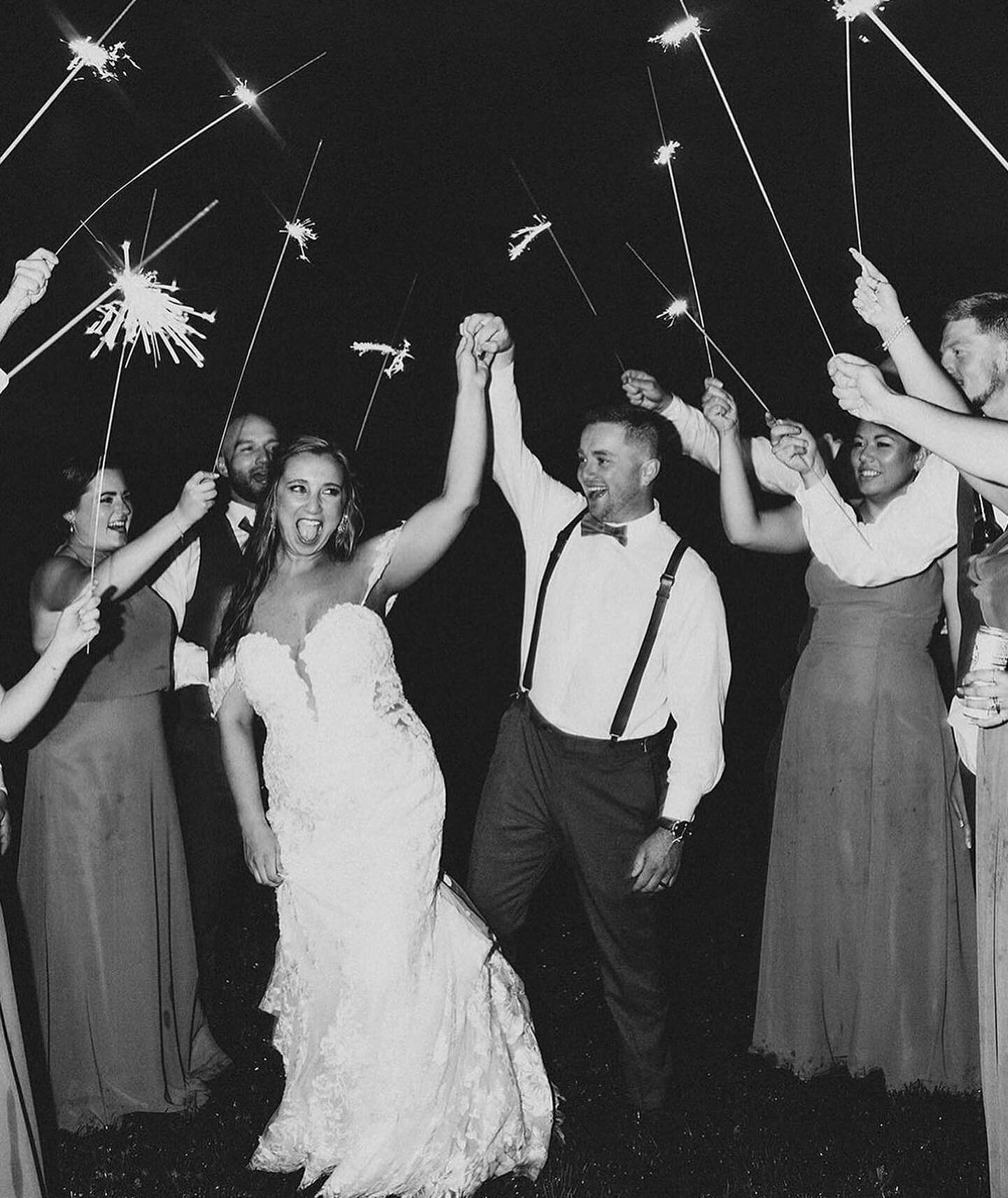 A sparkler send-off to complete the wedding day✨

@bridgetmcdonaldphotography 
@styledbylilysaratoga 
@true.beauty.co 
@miamanginomua 
@barnatlordhowevalley 
@amyprastio 

#lilysaratoga #lilybride #weddingday #weddingexit #sparklersendoff #martinalia