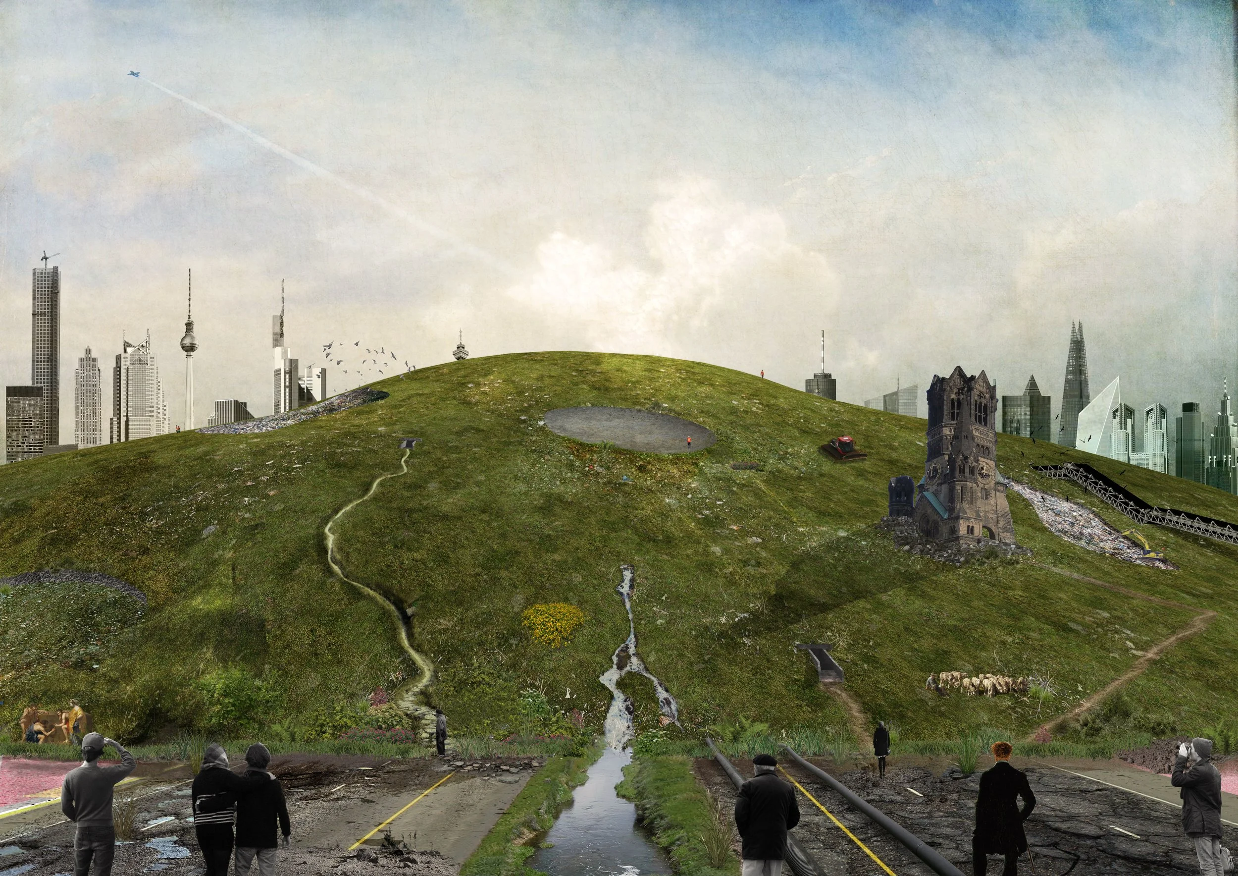 The Magic Mountain either turns into an immense new public space at the cities most congested place - or threatens to eradicate it entirely.
