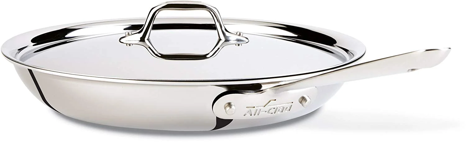 Love all of my All-Clad Stainless steel pans . I have the entire set and couldn’t be happier. I use butter, ghee, and coconut oil when I cook with it and it is super easy to clean.