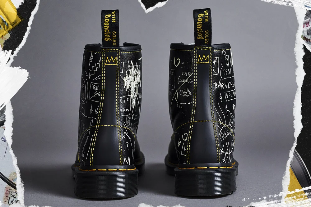 DR. MARTENS X JEAN-MICHEL BASQUIAT — DISTINCT HOMME