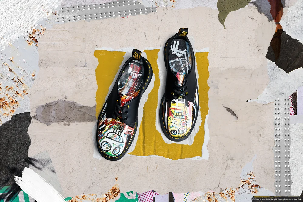 DR. MARTENS X JEAN-MICHEL BASQUIAT — DISTINCT HOMME
