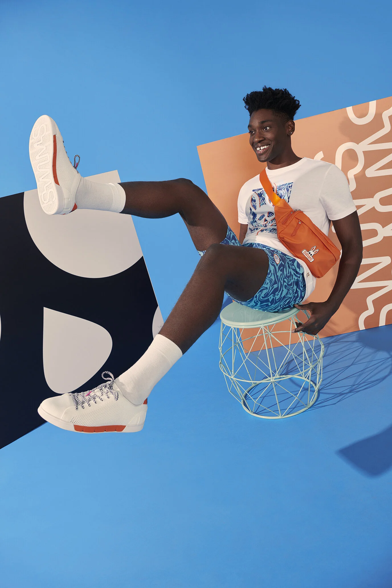 PSYCHO BUNNY X SWIMS