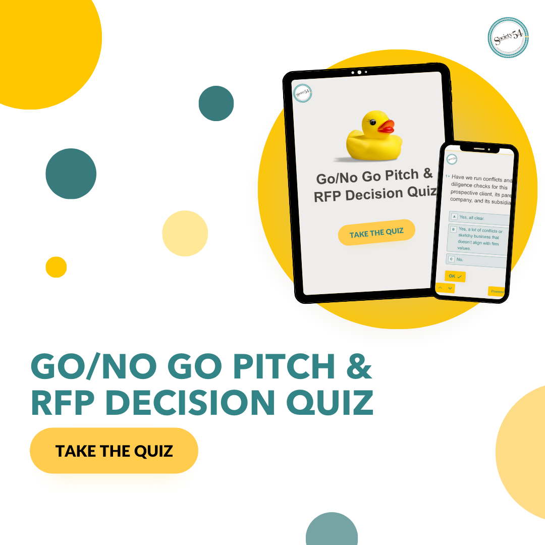 Go/No Go Pitch &amp; RFP Decision Quizk