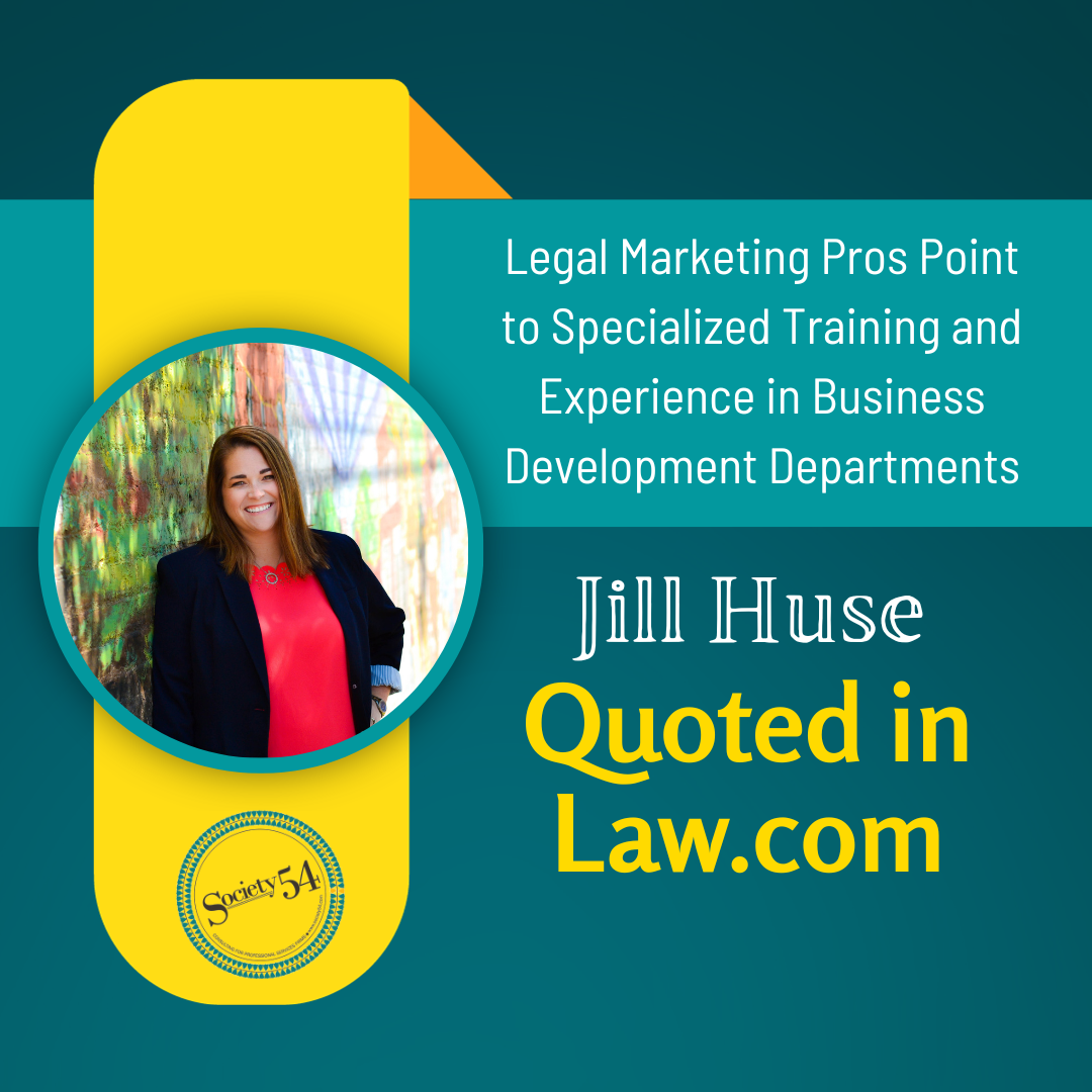 Law.com Quotes Jill Huse In Article On 'Specialized Training For Legal MBD Professionals'