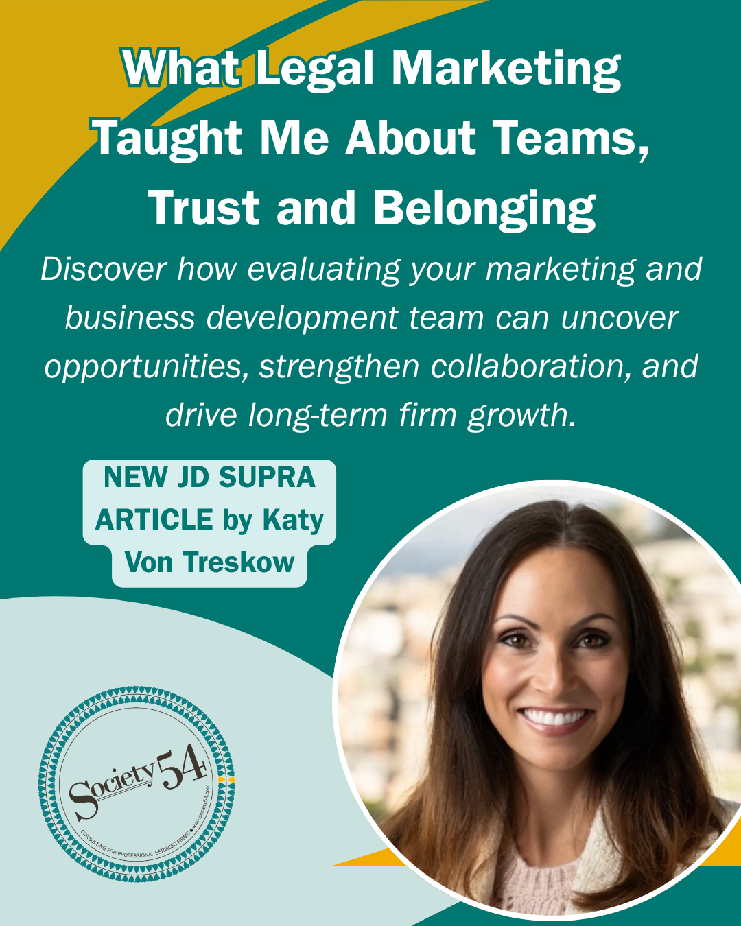 What Legal Marketing Taught Me About Teams, Trust, and Belonging