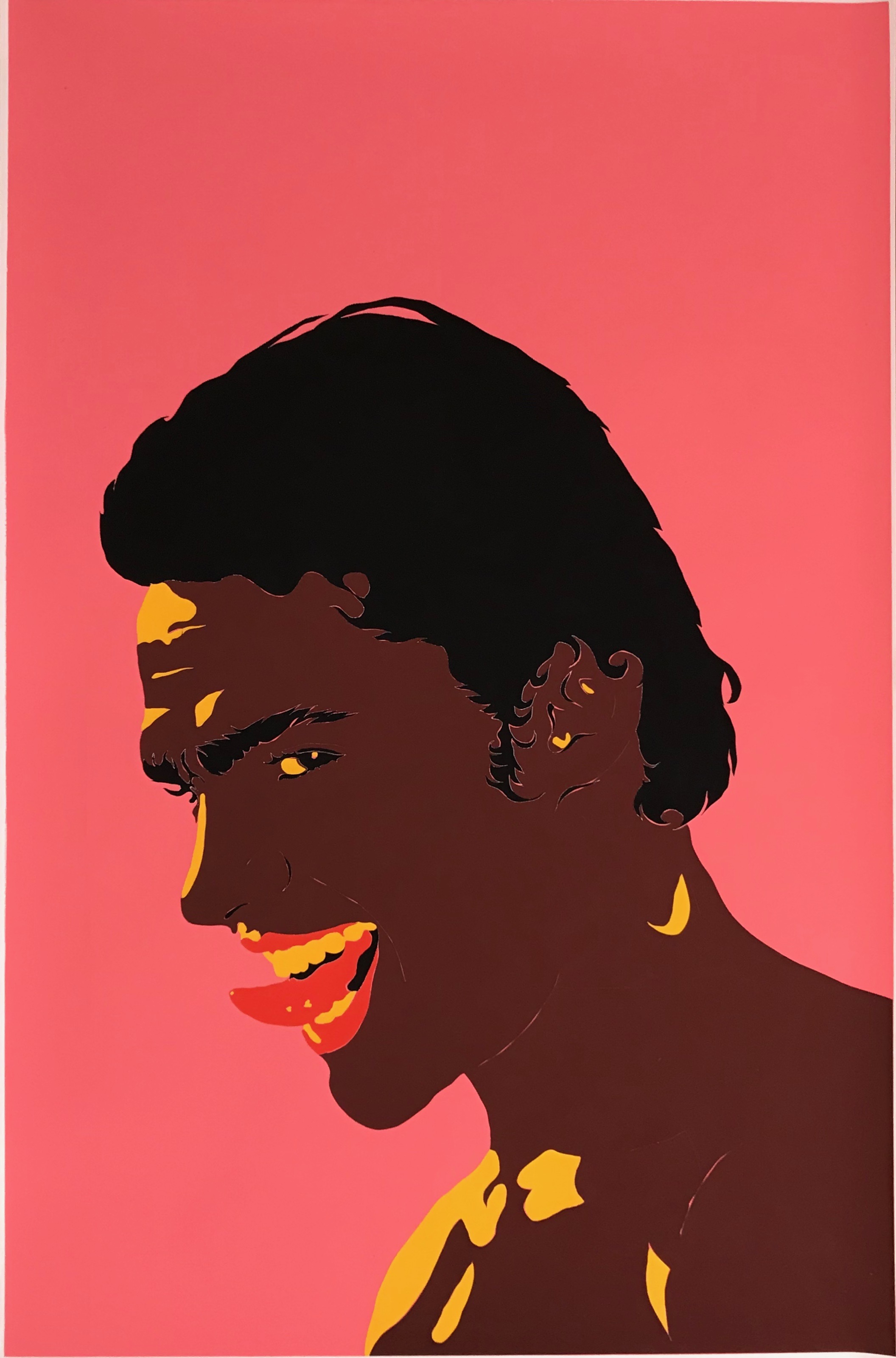 “Hustle,” by Boris Torres; collage, 24x36 inches, 2018.