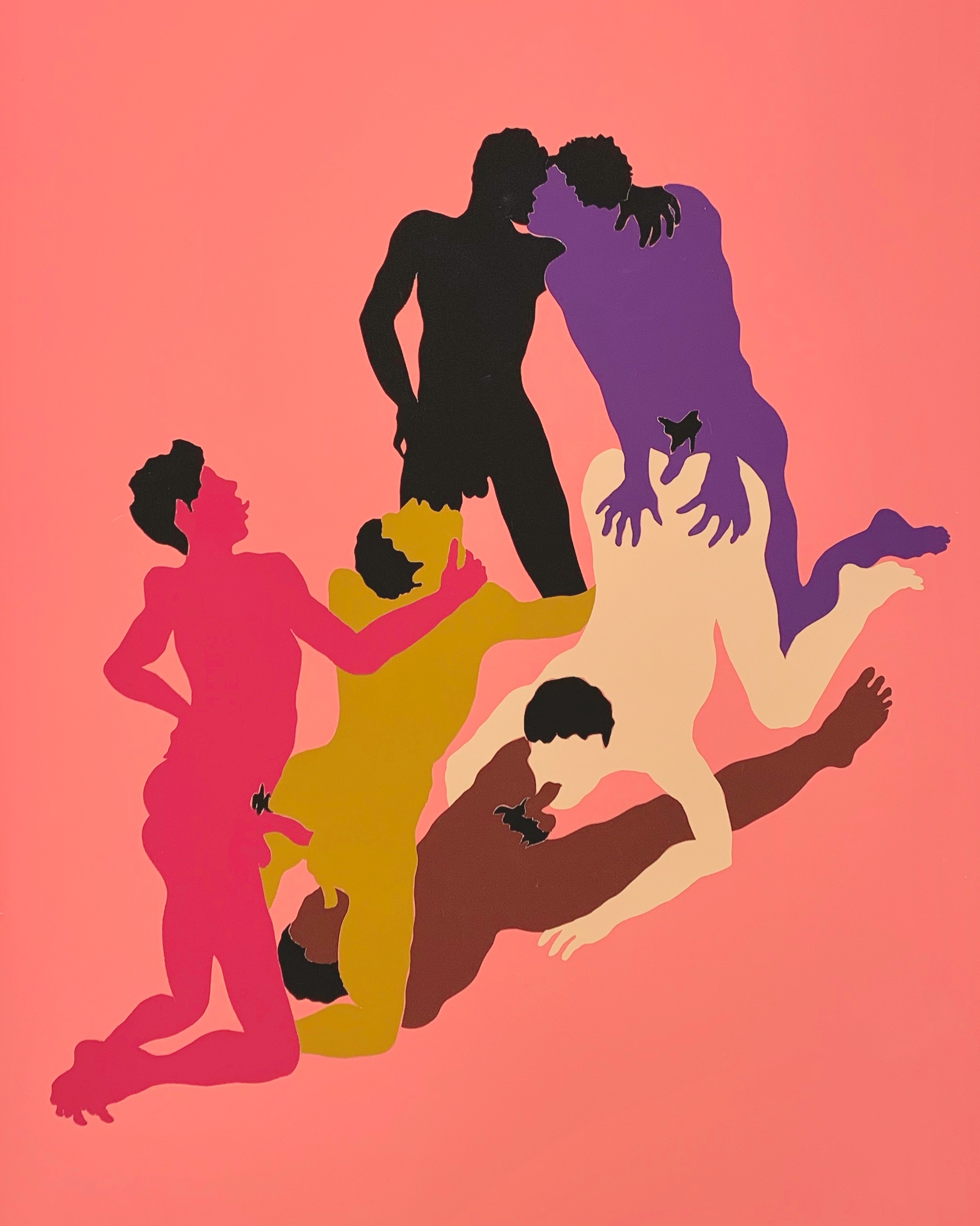 “1921,” by Boris Torres; collage, 24x36 inches, 2019.