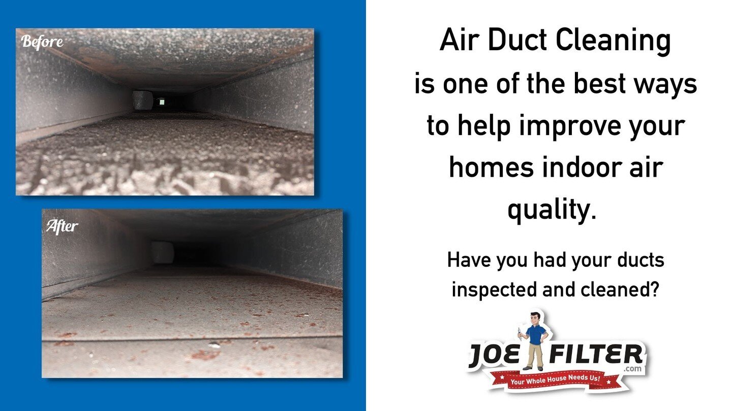 The EPA lists indoor air quality as one of the top 5 greatest environmental risks to public health.  Air duct cleaning is one of the most effective ways to help improve your home's  indoor air quality.

Joe Filter offers free air duct cleaning inspec
