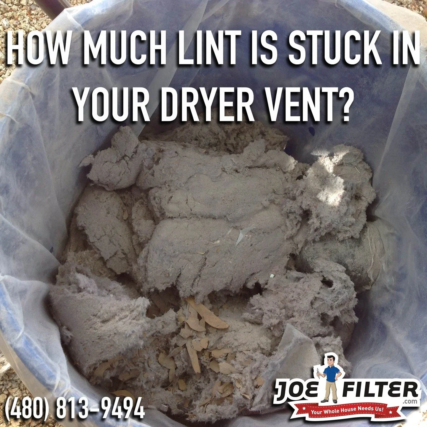 When was your last dryer vent cleaning? dryer.joefilter.com

#firesafety #energysavings #healthyhome