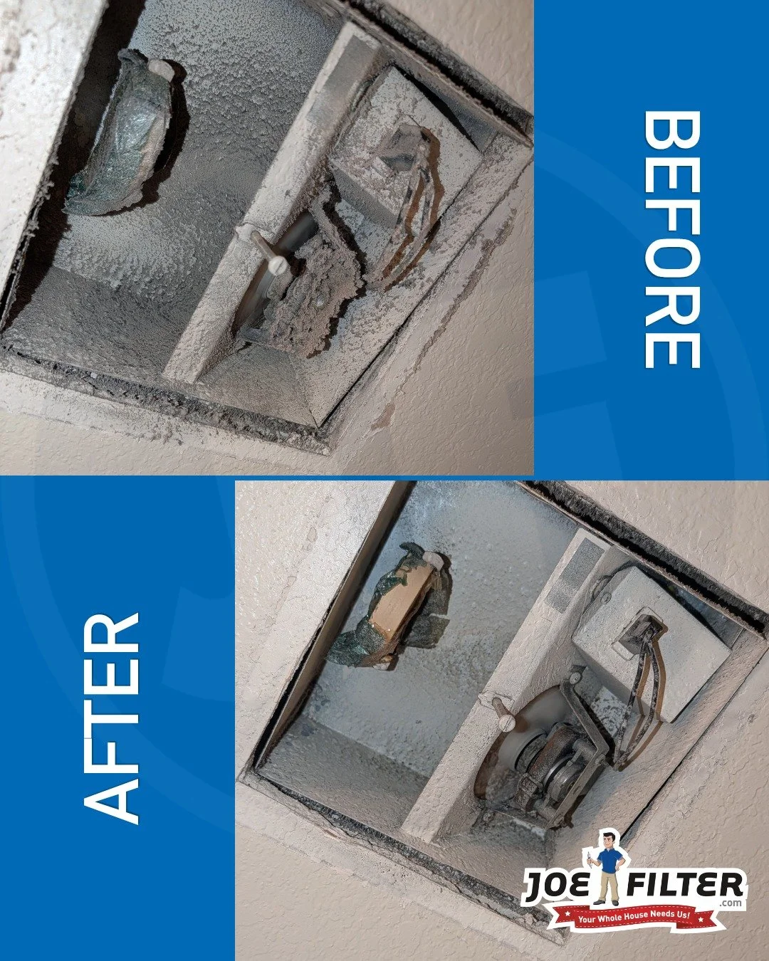 When was the last time you cleaned your bathroom exhaust fan? 

A dusty fan can&rsquo;t clear moisture, leading to mold and mildew. Don&rsquo;t worry&mdash;we&rsquo;ve got you covered! Add your bathroom exhaust fan to your next service so you can enj
