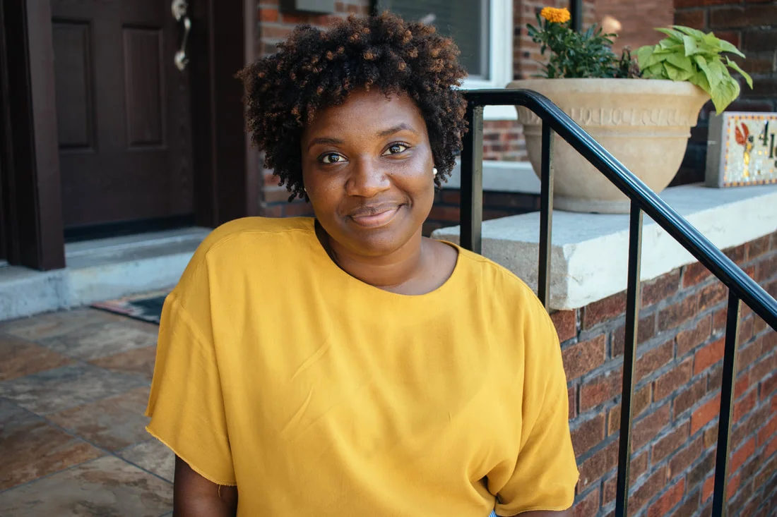  Monti Hill, on her front porch // Photo by Kristen Trudo 
