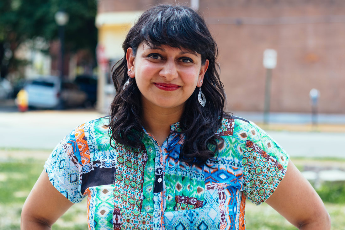  Bijal Desai-Ramirez, WEPOWER VP of Entrepreneurship & Investments, at Love Bank Park. // Photo by Kristen Trudo 