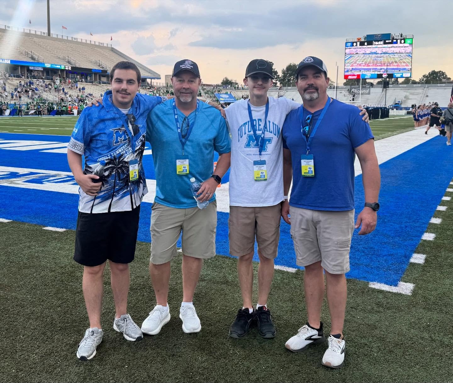 Game time #mtsu #blueraiders #family