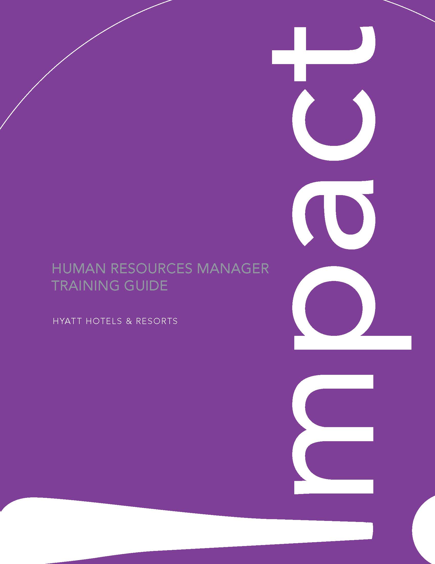 Training Manual Cover