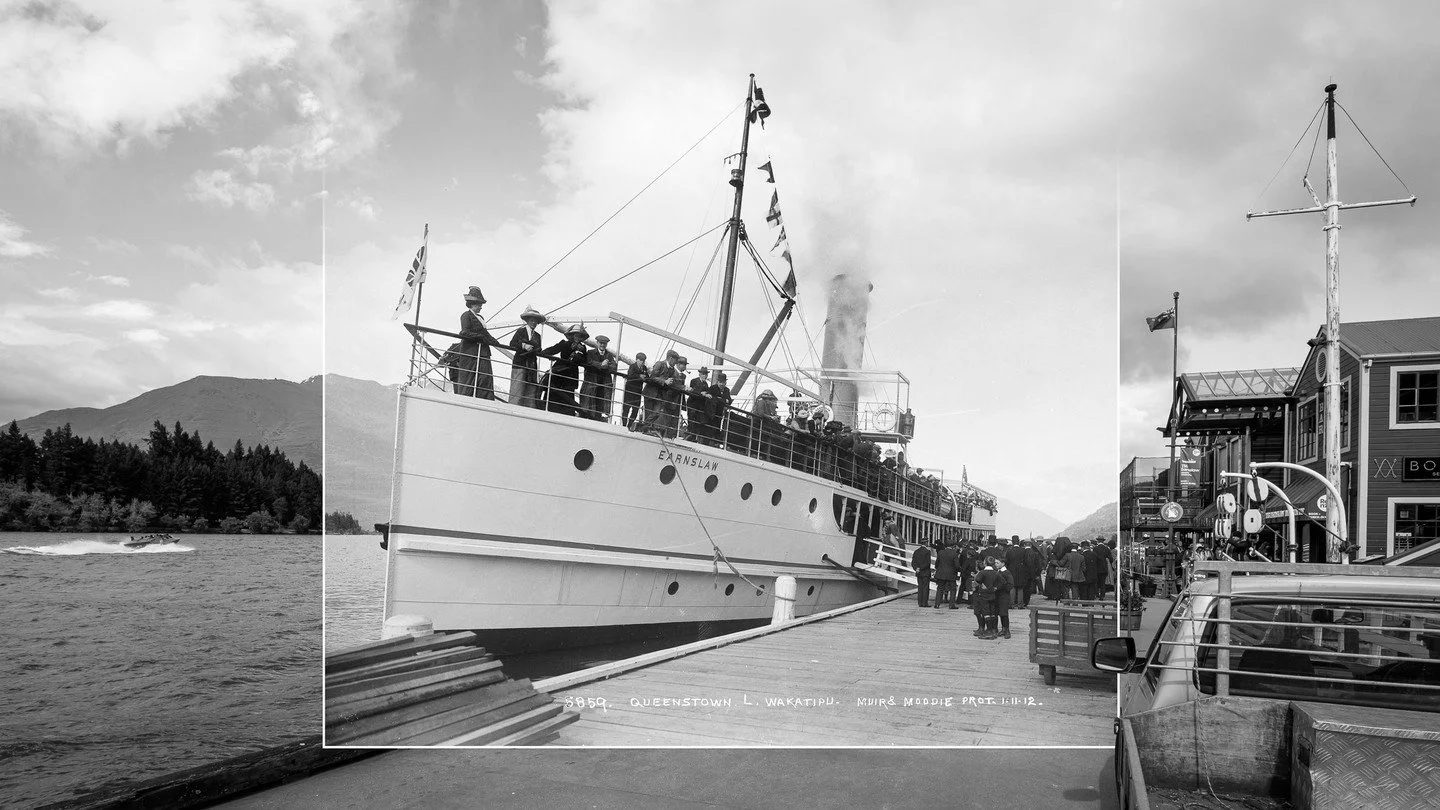 I produced this Viewfinder print of the TSS Earnslaw for my exhibition in November, and I think it's one of the best I've done to date. It was awesome to be able to display this in the Steamer Wharf right beside where this shot was taken from over 10