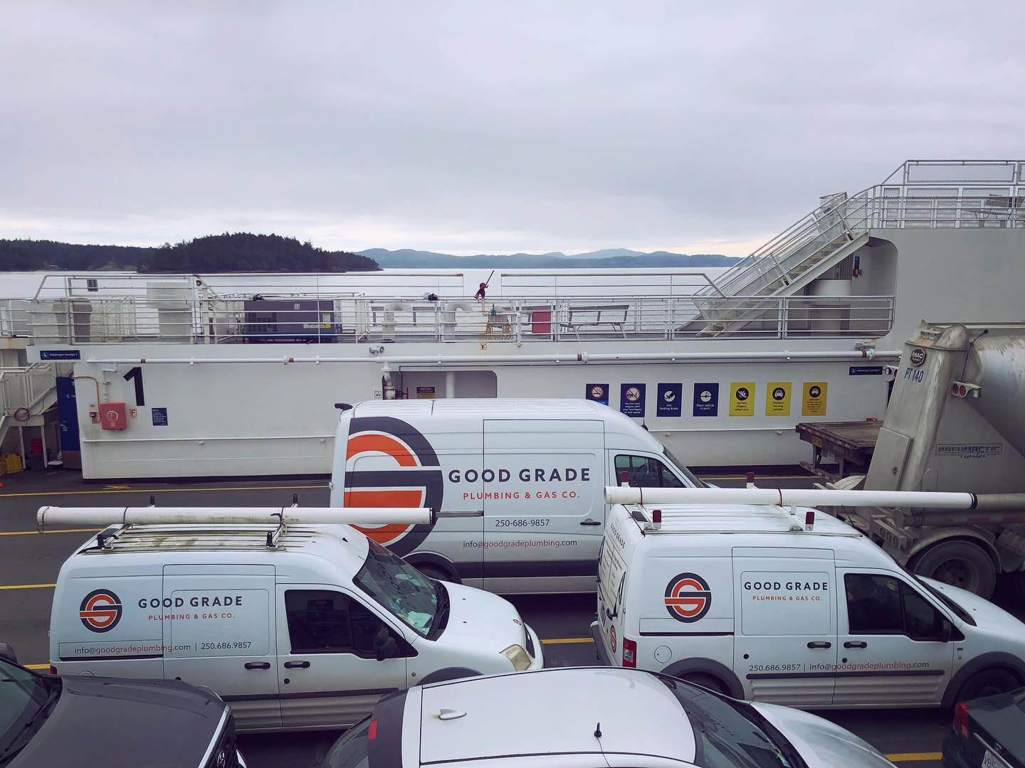 We love a trip to Saltspring! Not a bad morning commute if you ask us 👌

#goodgrade #ferryfleet #wetravel #gulfislands #beautifulbc #plumbingandgas