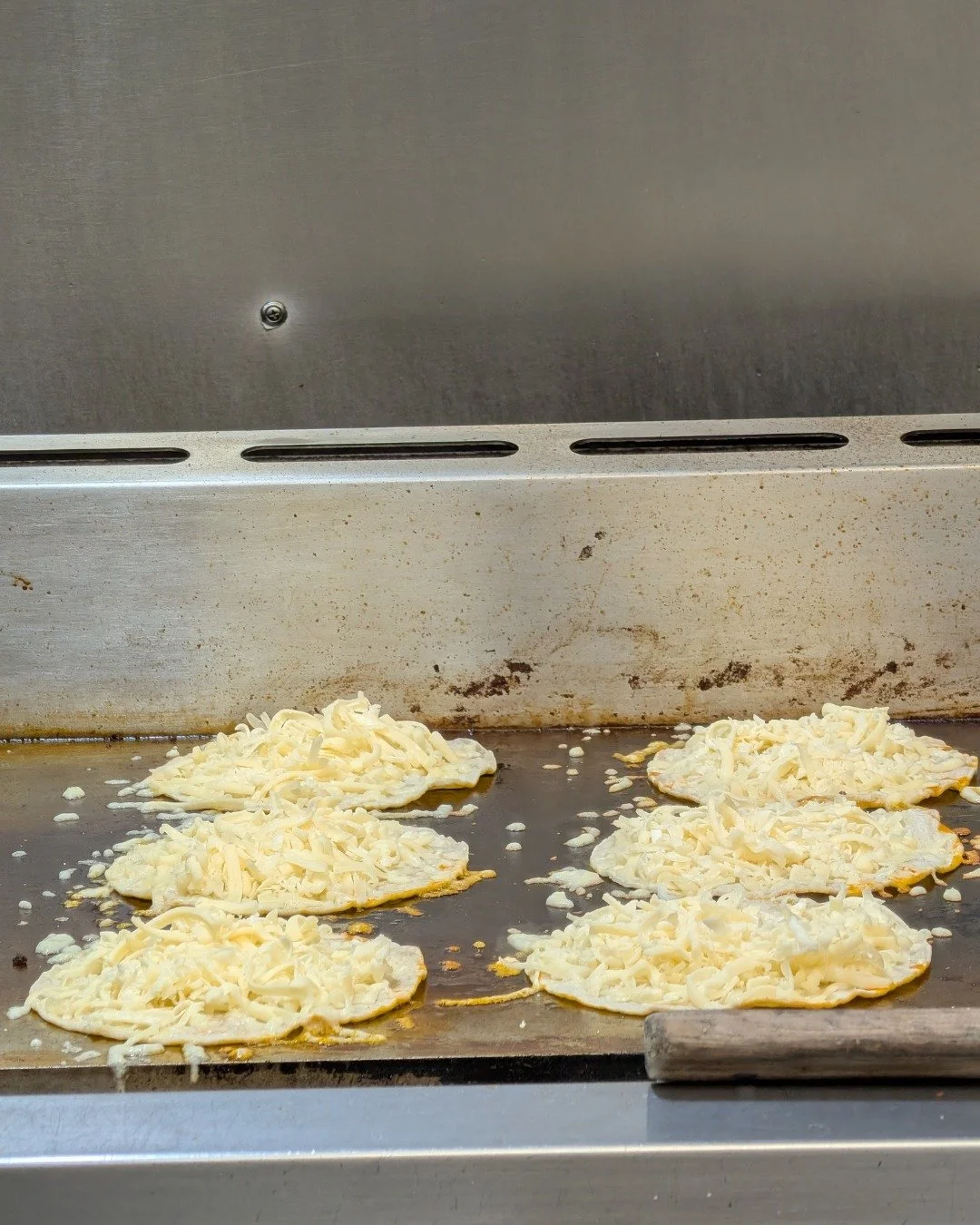 Quesabirria 🔥 made fresh on the grill

#quesabirria
#mexicanfood
#yvrfood
#tacolovers
#kitsilano
#comfortfood
#eatlocal