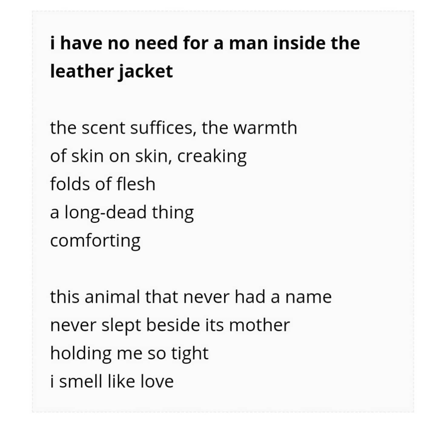 my little love poem to leather jackets in @miniskirtmag 🖤 (my coat is actually faux leather btw)