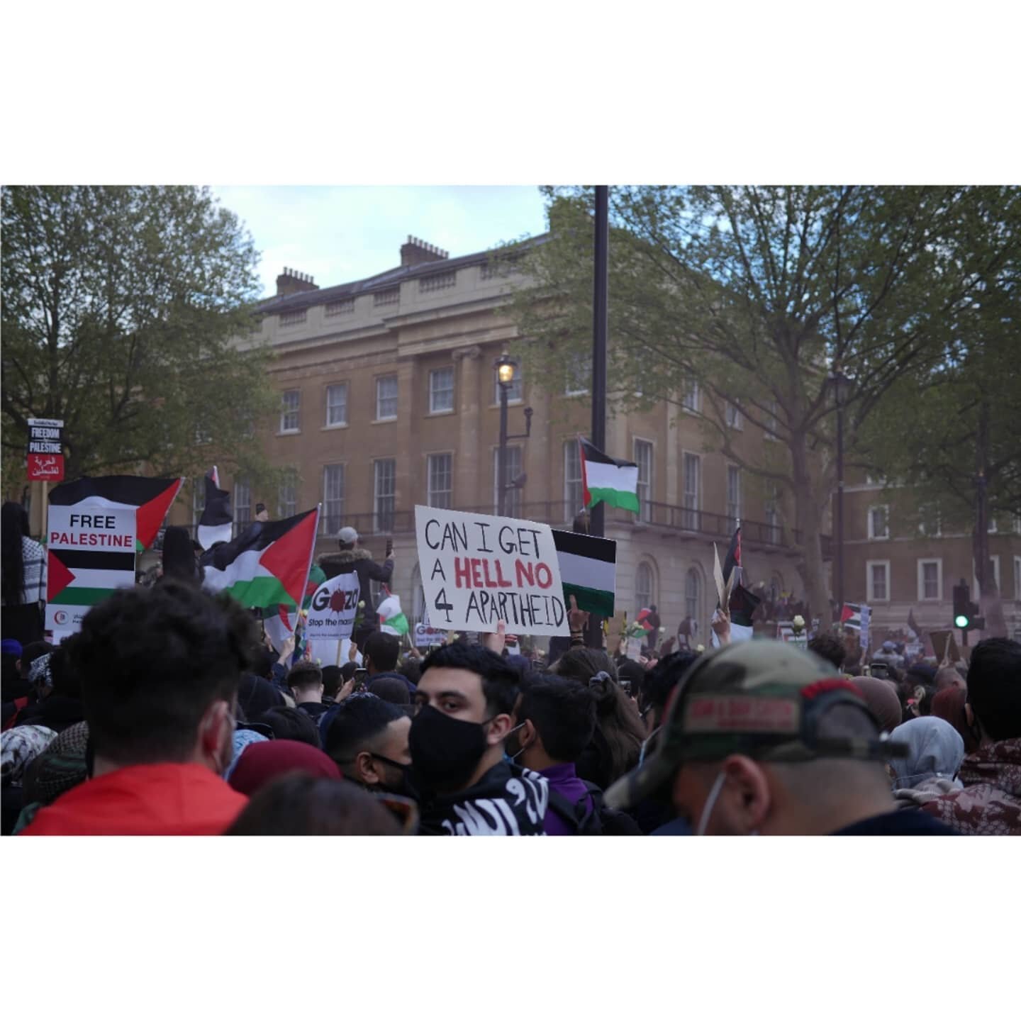 it was heartening to see such a massive turnout at the protest in solidarity with #palestine on Tuesday. if you can, please please attend the protest on Saturday too (12pm Marble Arch). apathy is complicity.