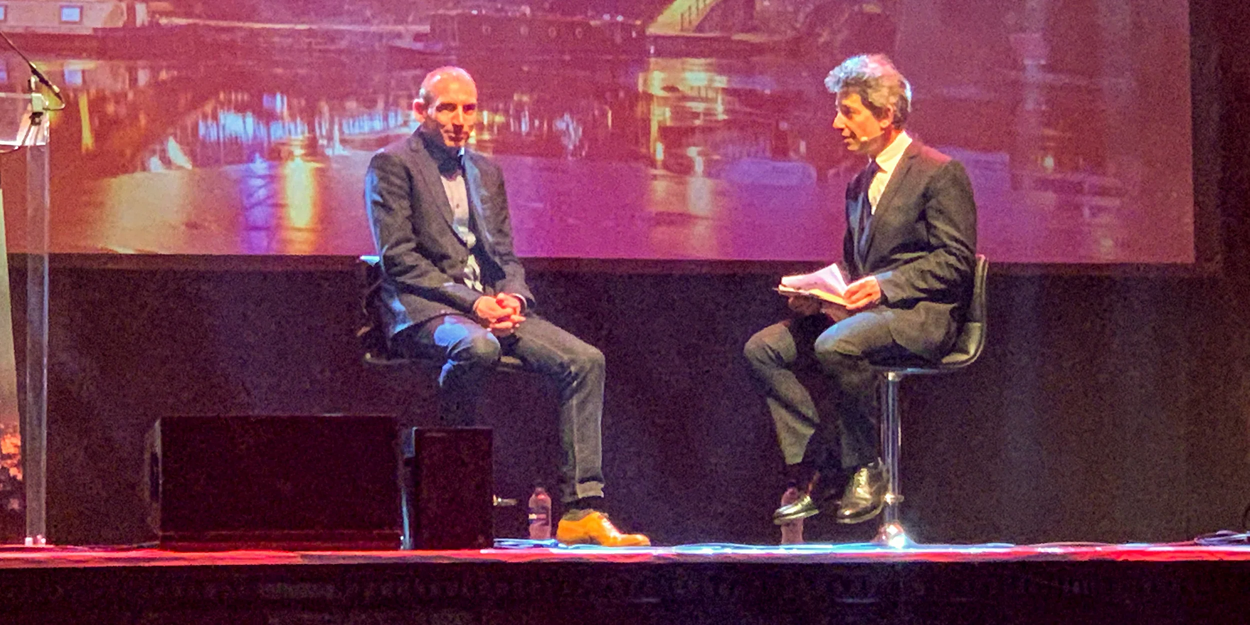 David Moss and David Rowan at the Northern Tech Awards 2019