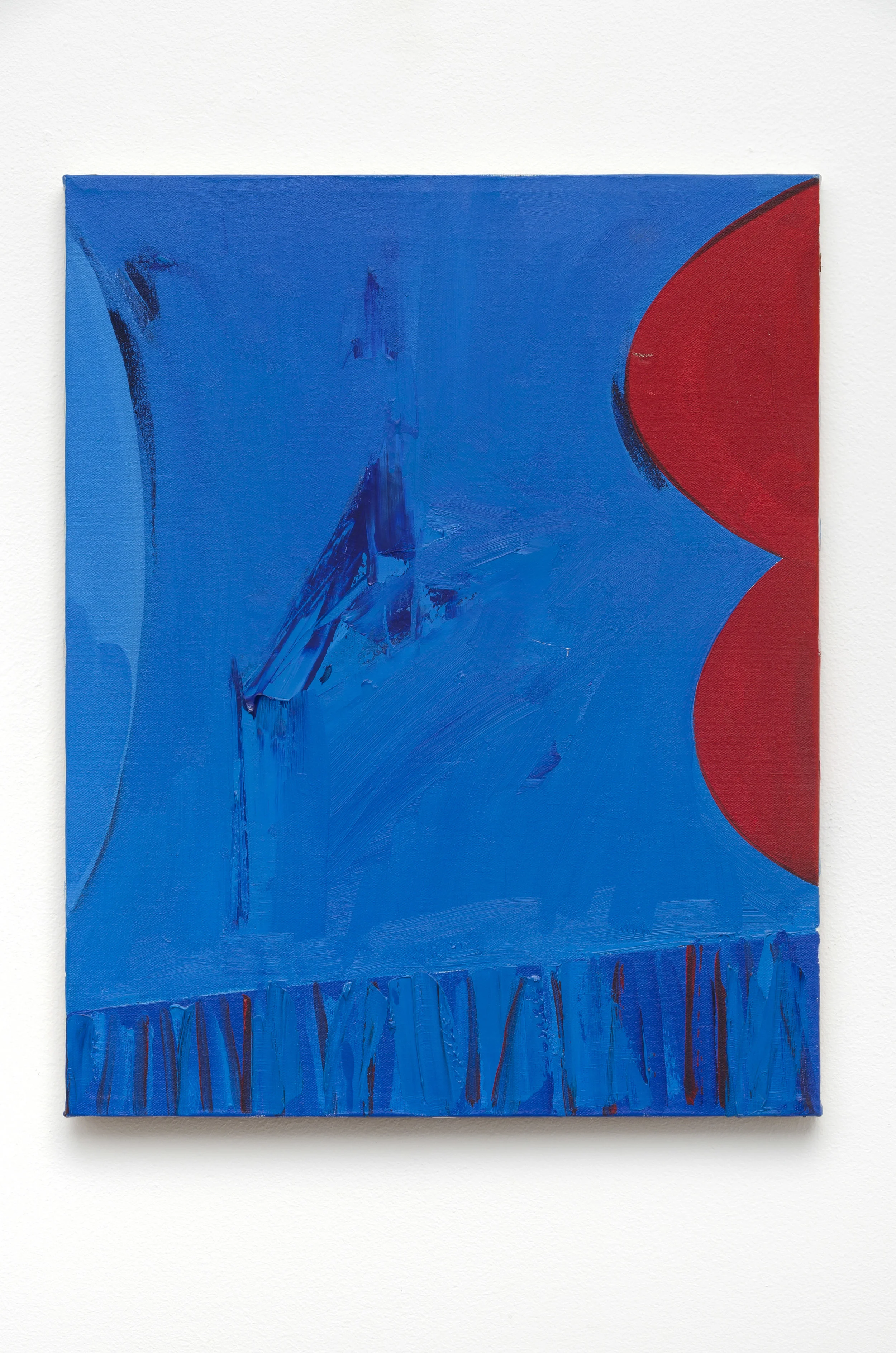 Untitled (Triptych) c. 1960s Acrylic on Canvas 20 x 48 inches, 50.8 x 121.9 centimeters
