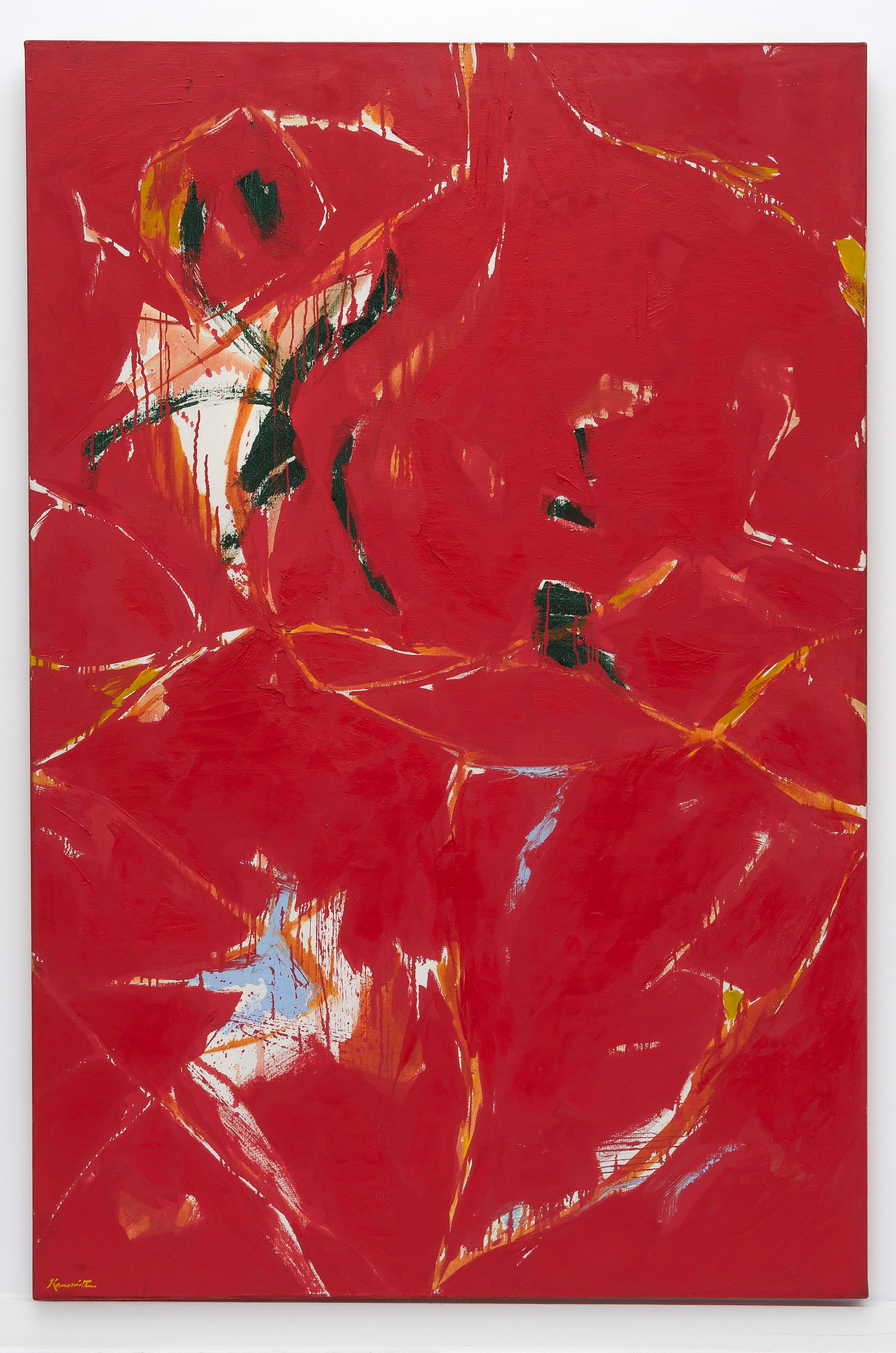 Tavern-on-Red 1960 oil on canvas 72 x 48 inches, 182.9 x 121.9