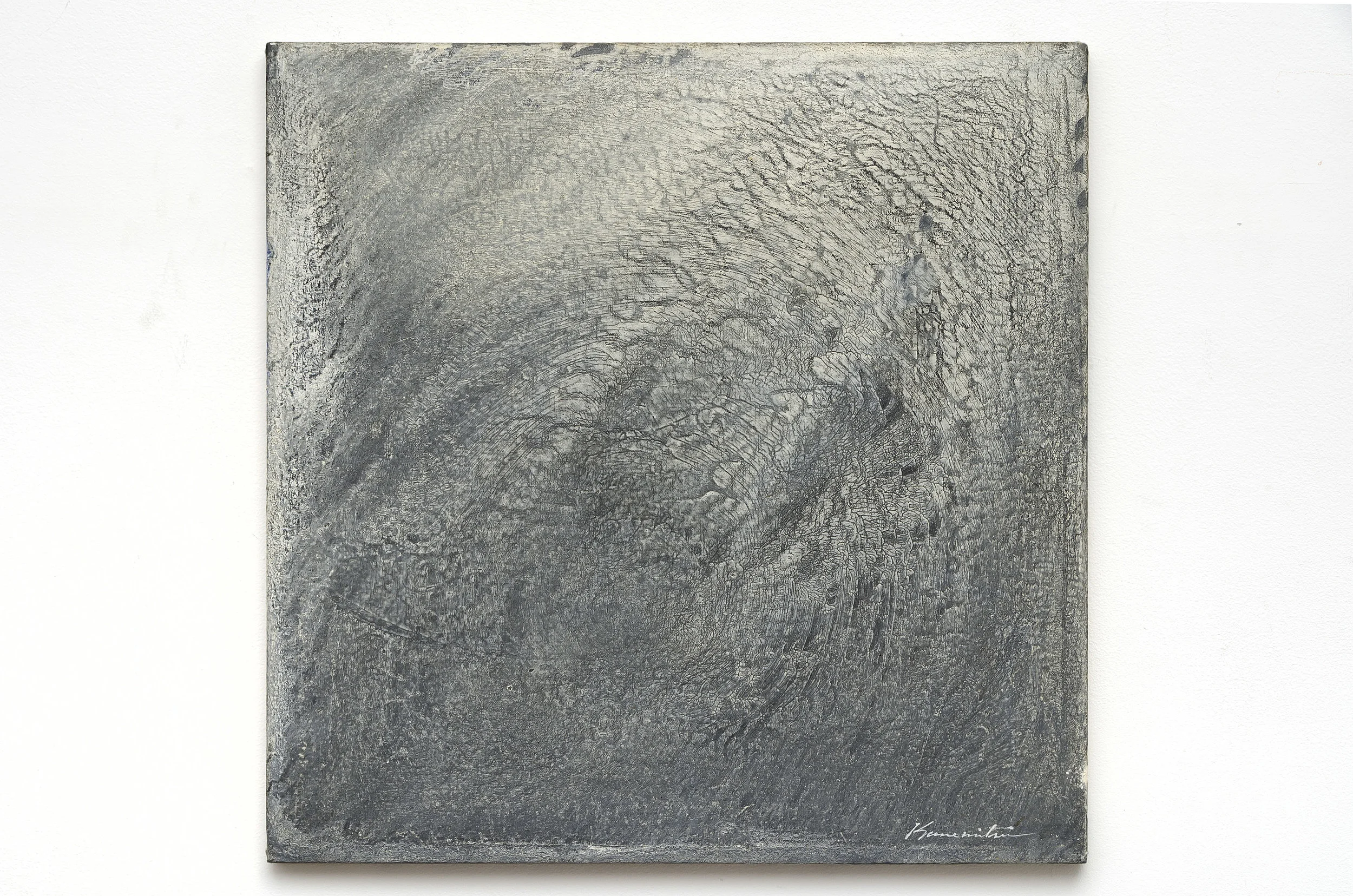 Hiroshima 1964 acrylic on canvas 24 x 24 inches, 61 x 61 inches