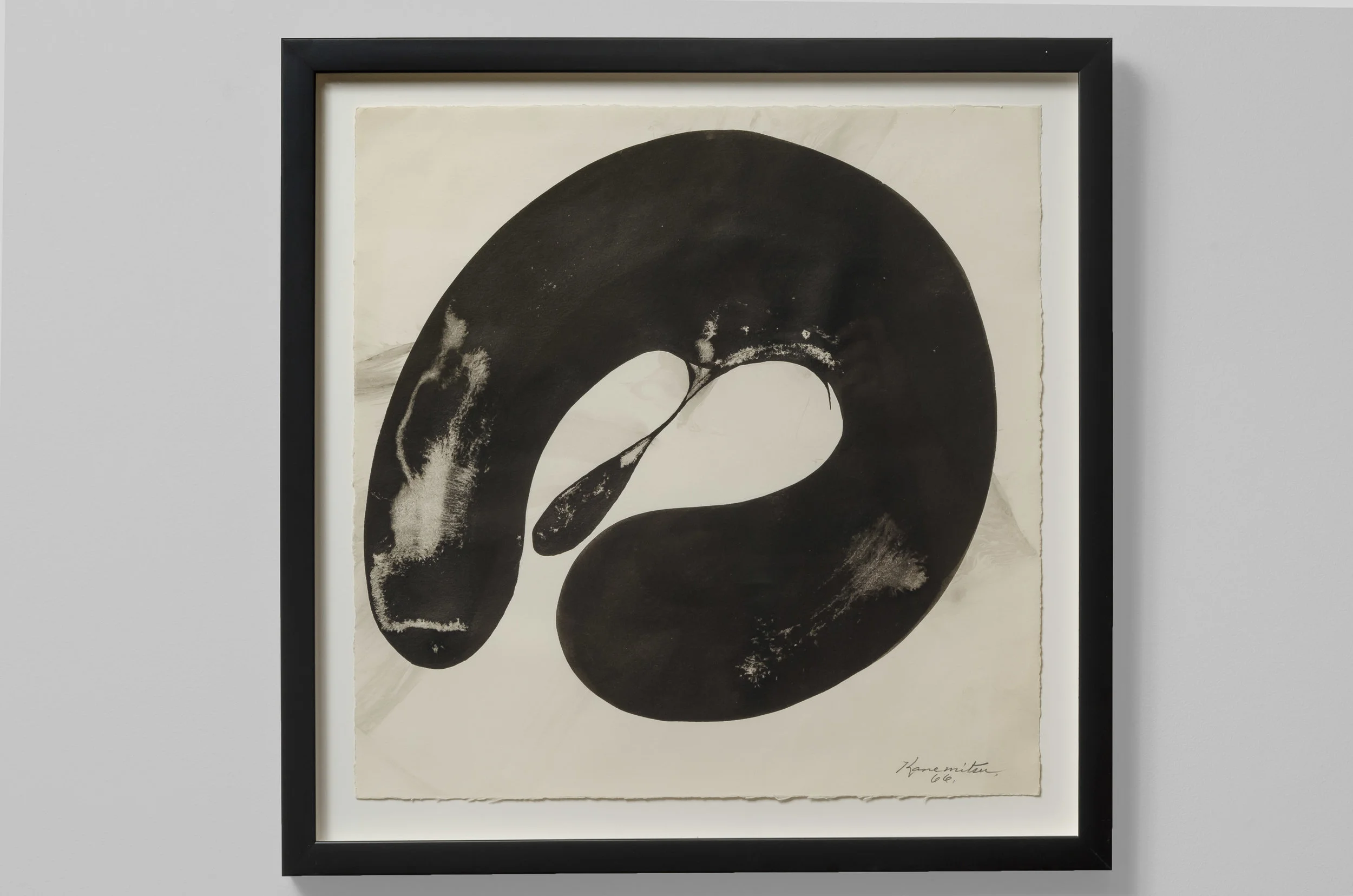 Untitled 1966 sumi ink on paper 15 x 15 inches, 38.1 x 38.1 centimeters