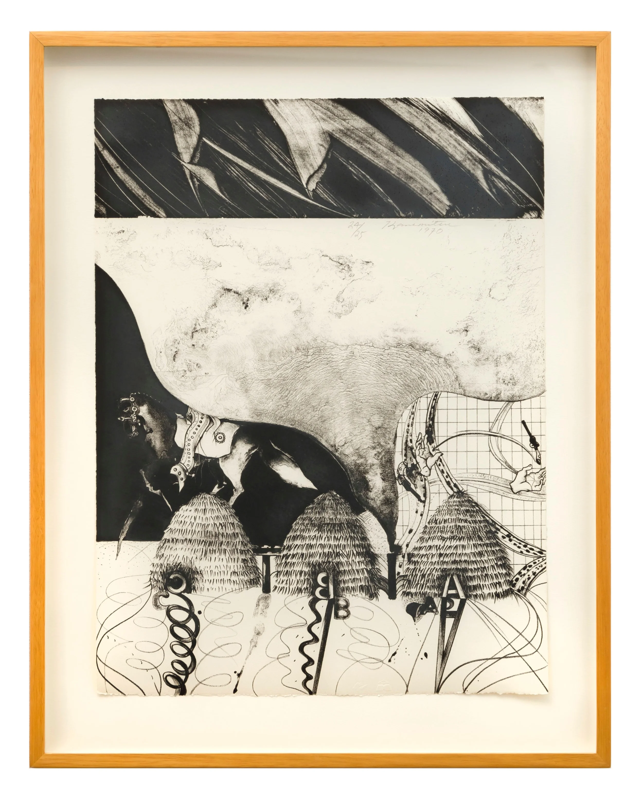 Metamorphosis L.A. II 1970 lithograph 20 x 15 inches, 50.8 38.1 centimeters