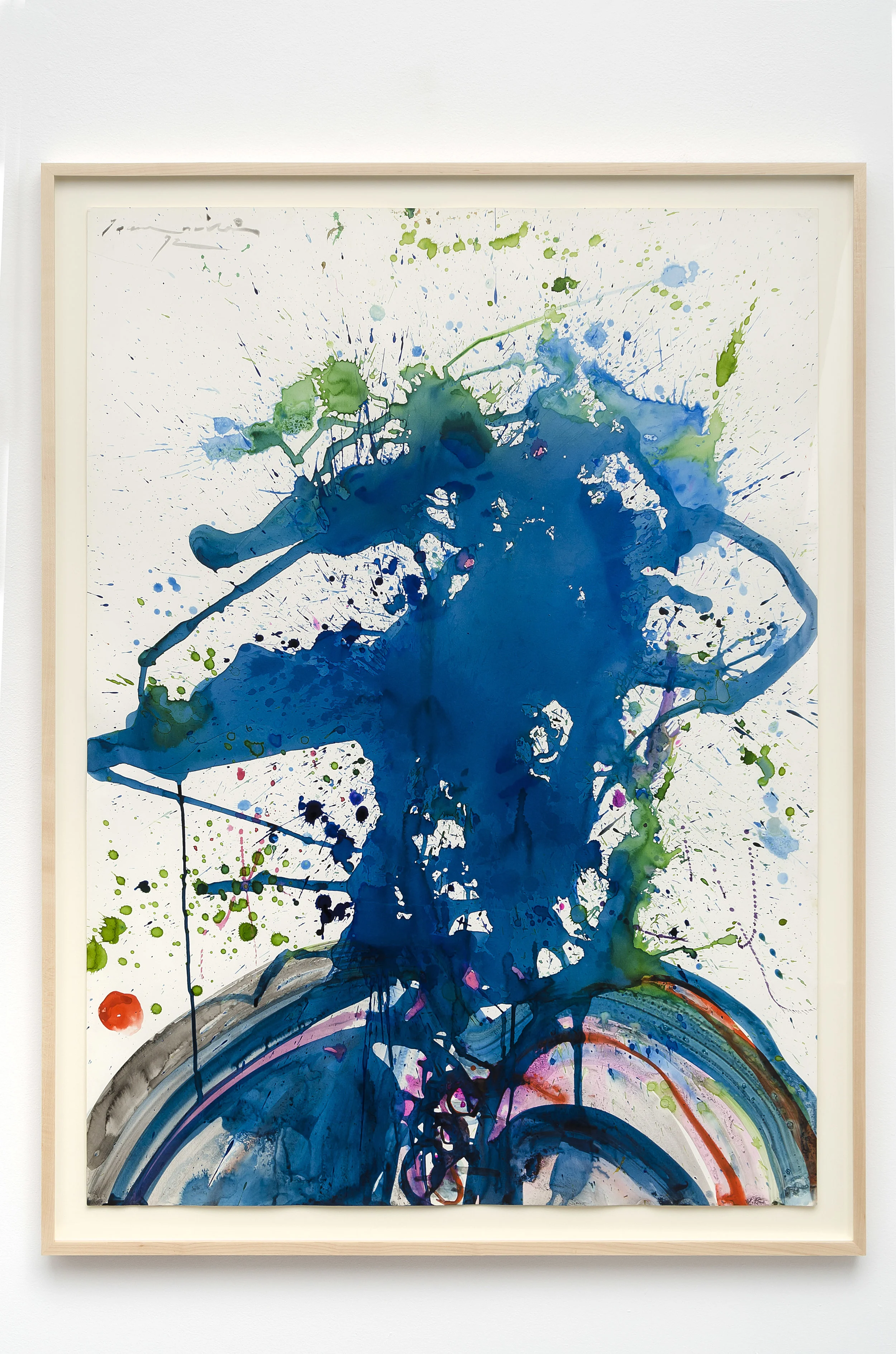 Untitled 1972 watercolor on paper 43.5 x 33.5 inches, 110.5 x 85.1 centimeters