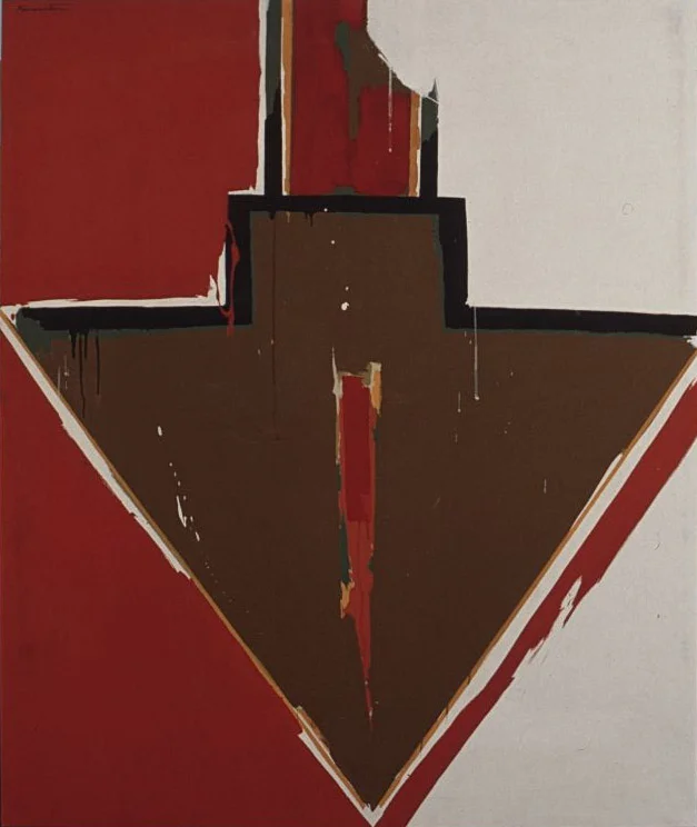 Arrow #11 , 1964 acrylic on canvas 60 x 50 inches; 152.4 x 127 centimeters