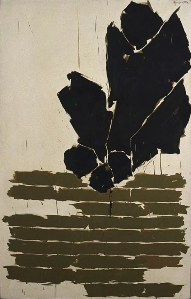 Dawn , 1961 oil on canvas 38 x 60 inches; 96.5 x 152.4 centimeters